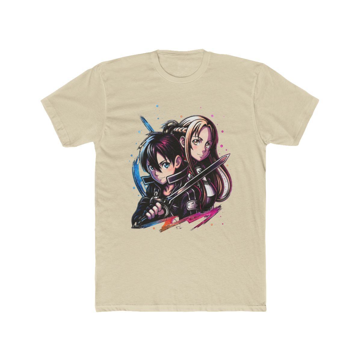 Kirito and Asuna Sword Art Online T Shirt - alternate angle 4, merchandise