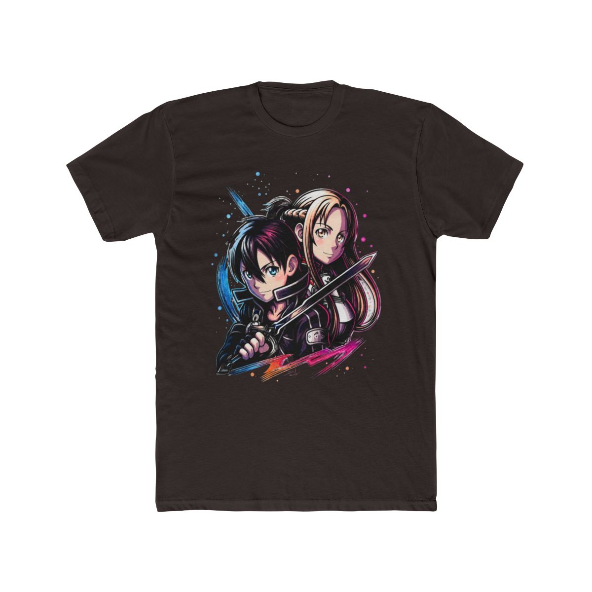 Kirito and Asuna Sword Art Online T Shirt - alternate angle 3, merchandise