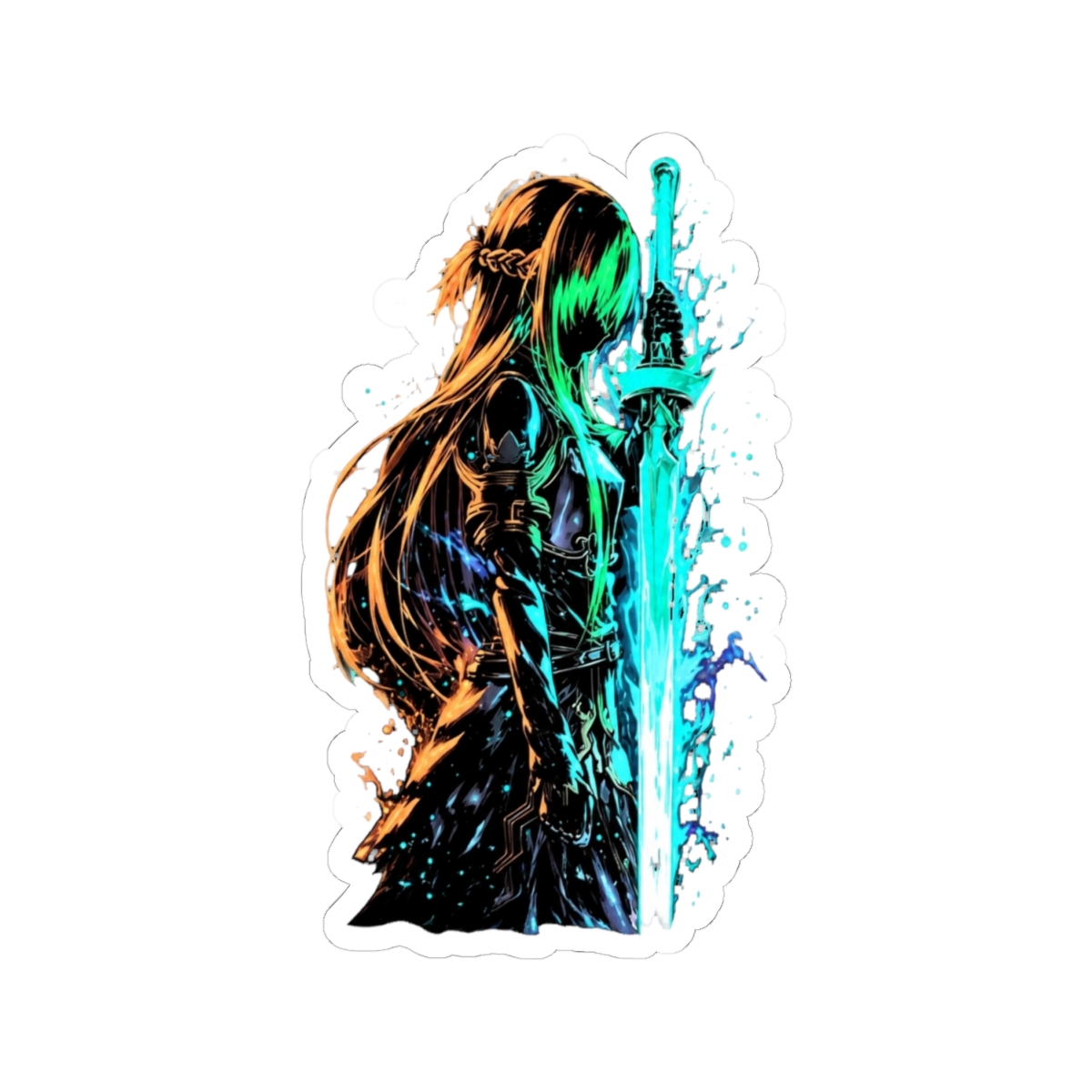 asuna - sword art online Sticker - alternate angle 1, merchandise