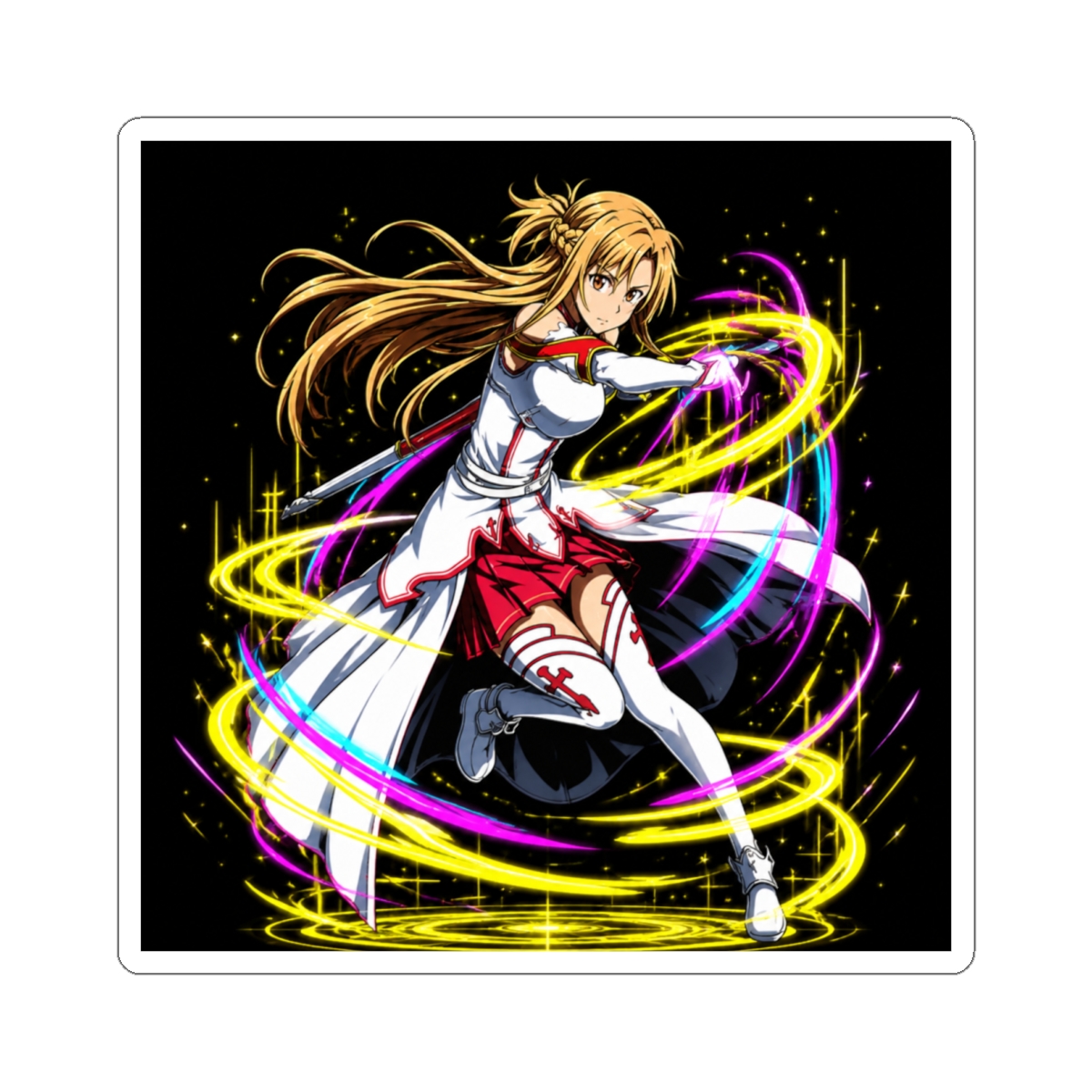 asuna - sword art online Sticker - alternate angle 2, merchandise