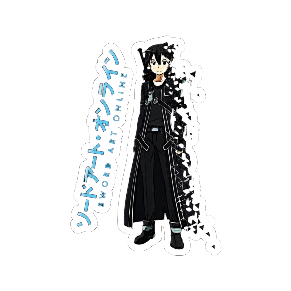 Bye Kirito Sticker | Sword Art Online - alternate angle 1, merchandise