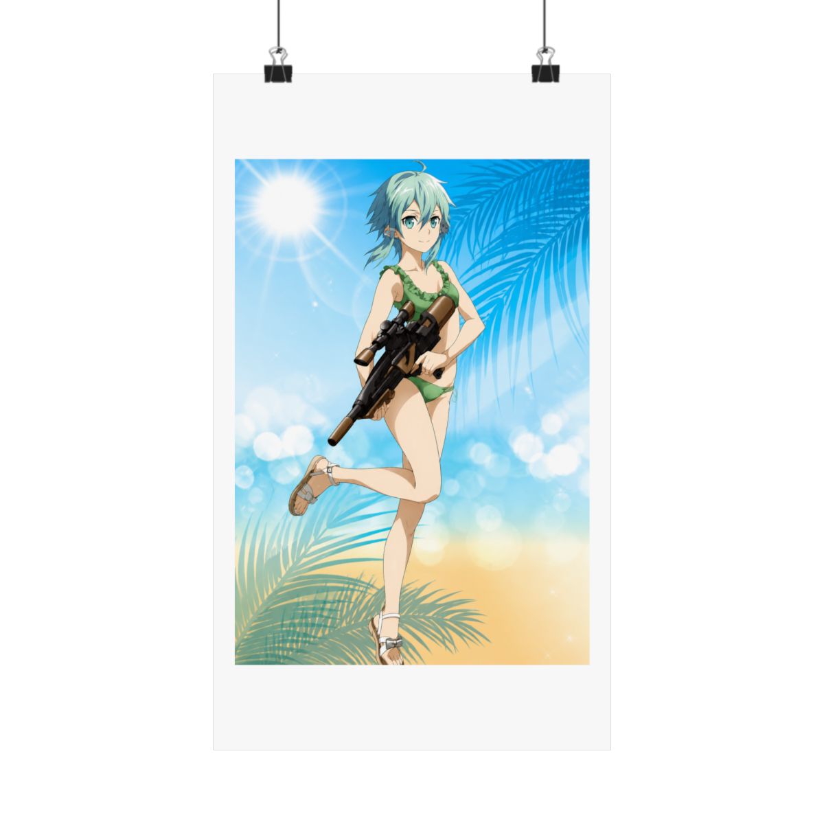 SaleLimitedPre-ownedPre-orderBack-orderOrder ClosedSword Art Online New Illustration Sinon Water Gun Battle ver. A3 Matte Finished PosterArma Bianca110 JPY880 - Official Posters & Wall Art merchandise