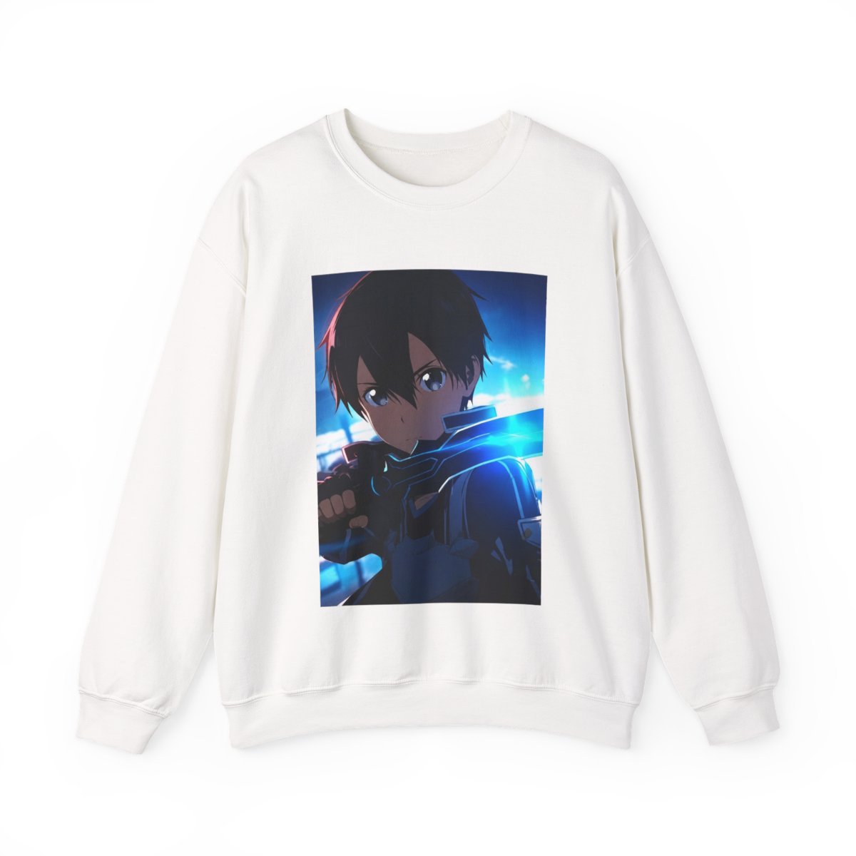 Kirito Sword Art Online Blue Flare Cinematic Armor Moment - Official Sweatshirts merchandise