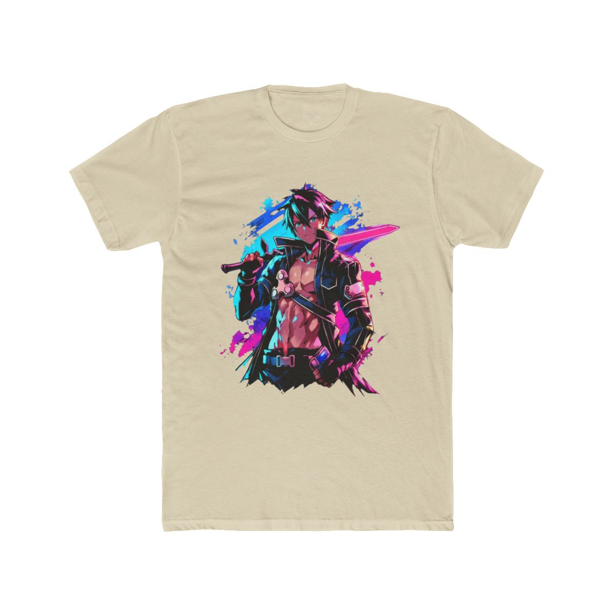 sword art online - kirito T Shirt - alternate angle 4, merchandise
