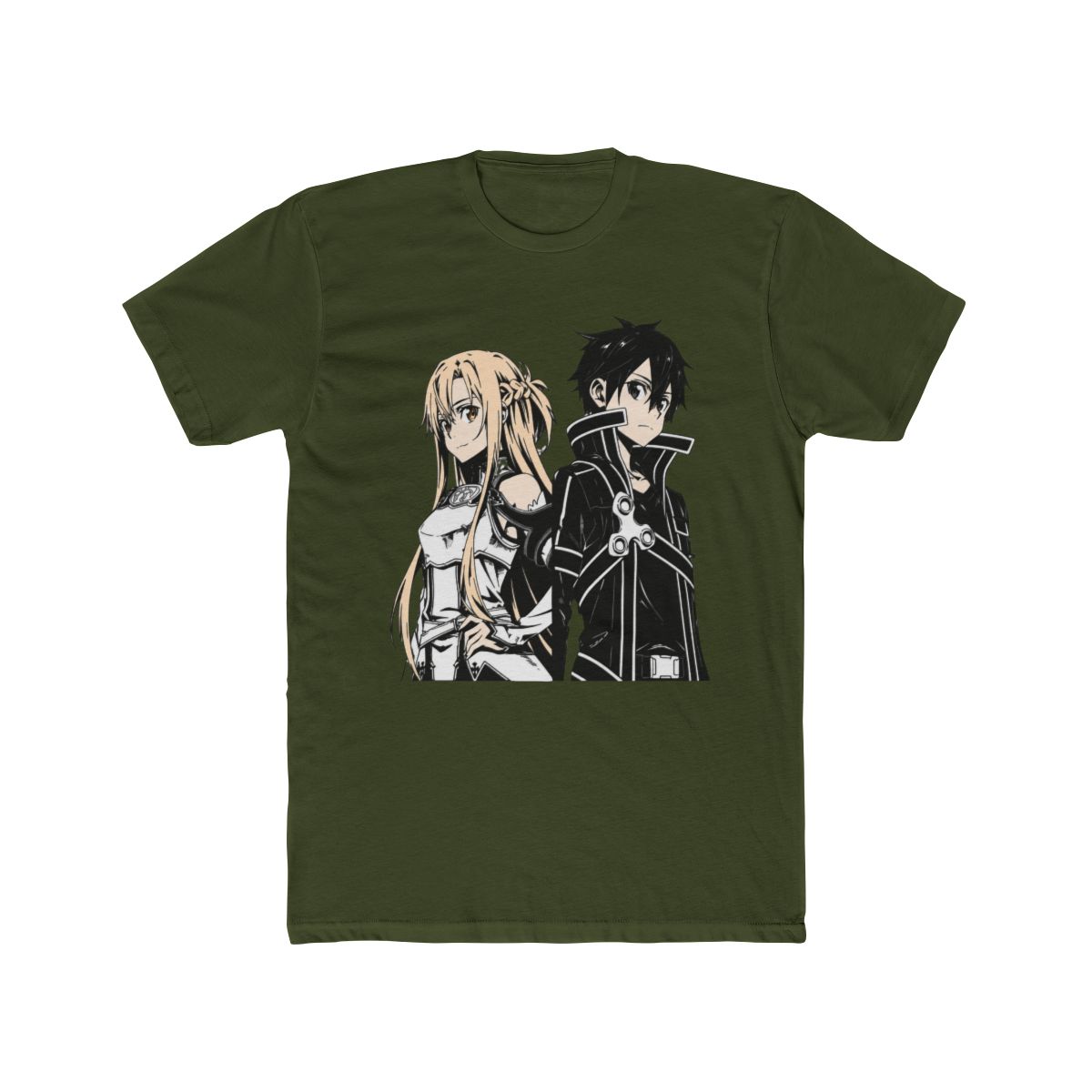 kirito and asuna T Shirt | Sword Art Online - alternate angle 4, merchandise
