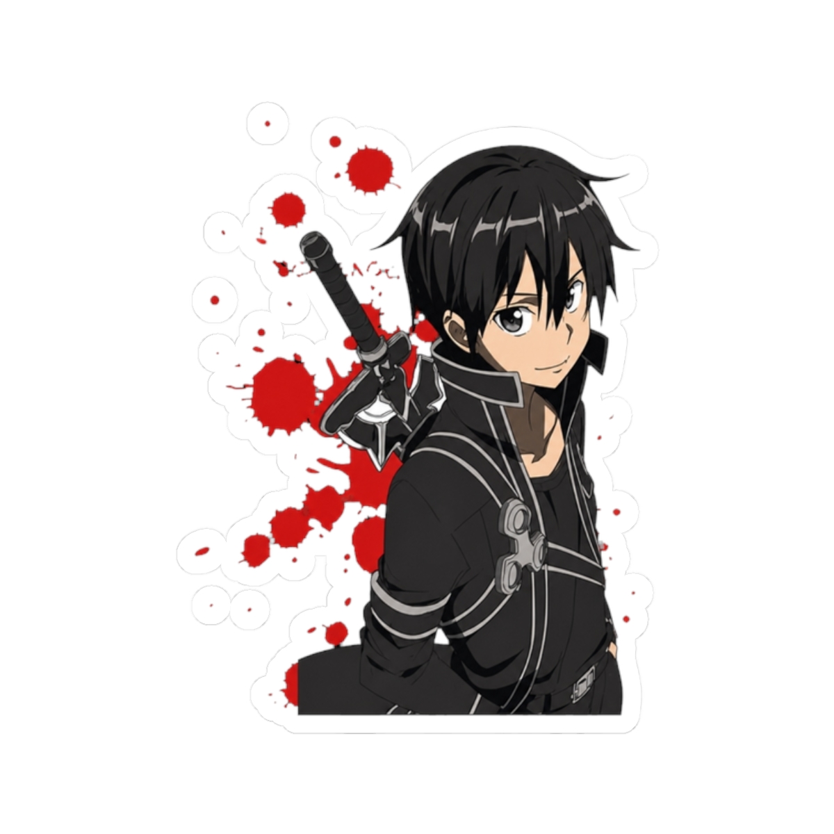 KIRITO SWORD ART ONLINE Sticker - alternate angle 3, merchandise