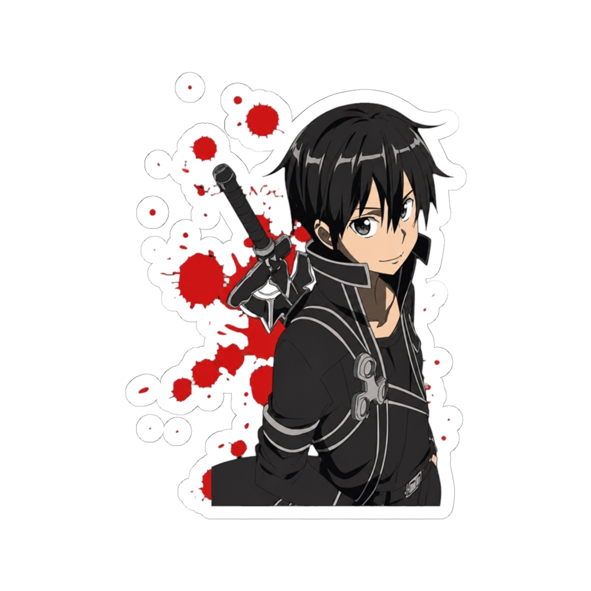 KIRITO SWORD ART ONLINE Sticker - alternate angle 2, merchandise