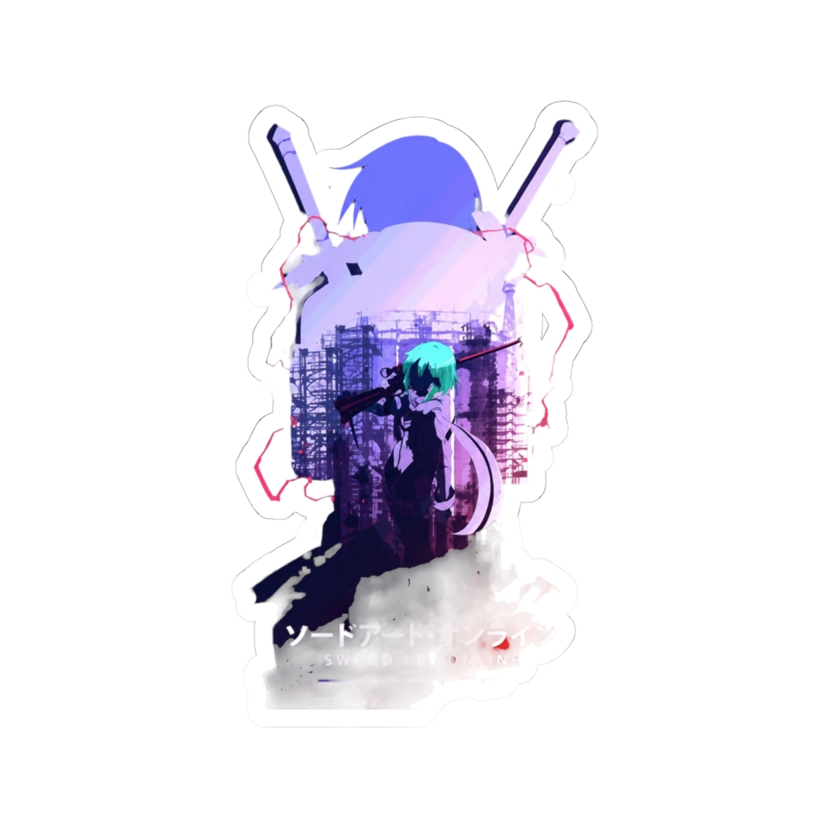 Kirito x Sinon Sticker | Sword Art Online