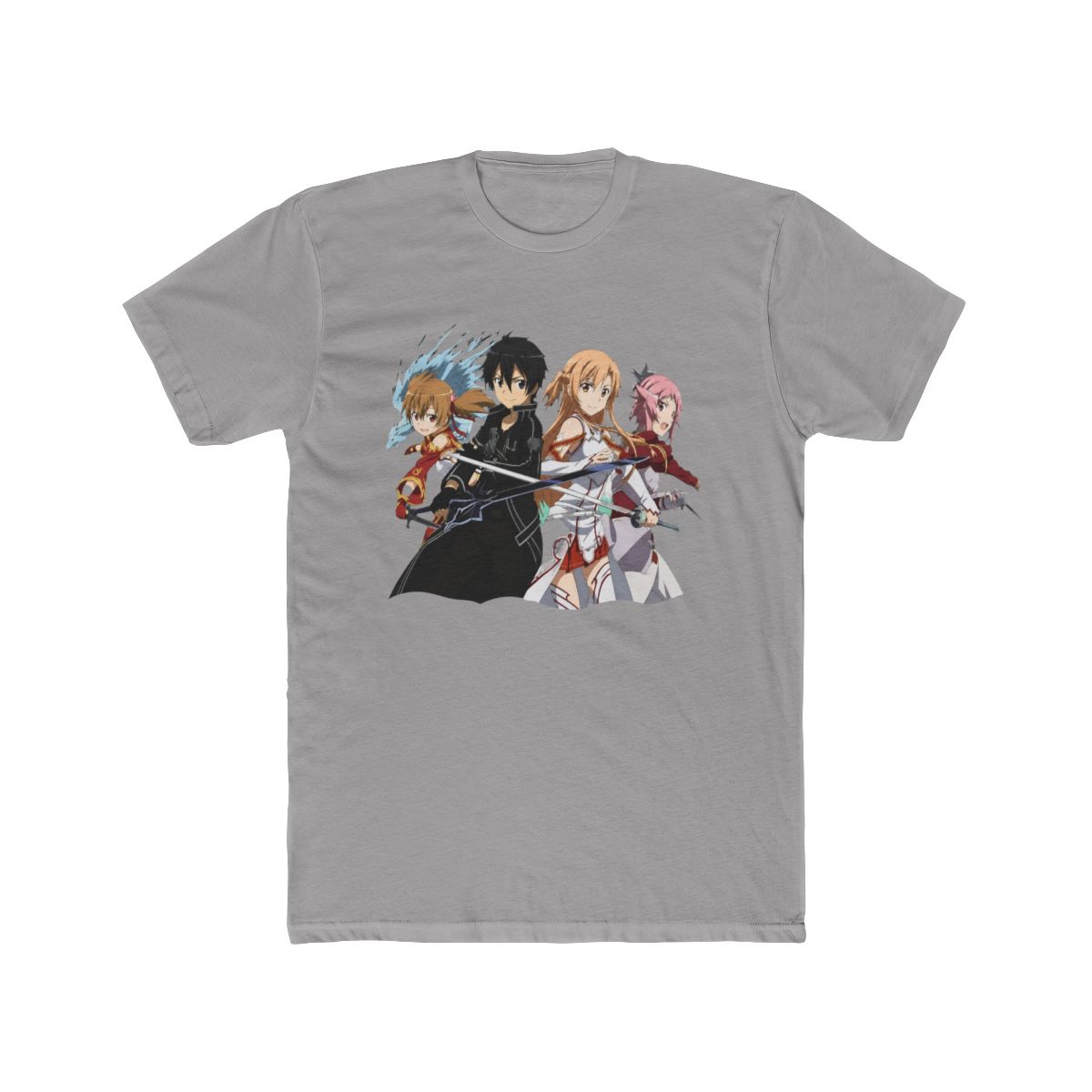 Asuna kirito and friends - sword art graphic | Sword Art Online - Official T-Shirts merchandise
