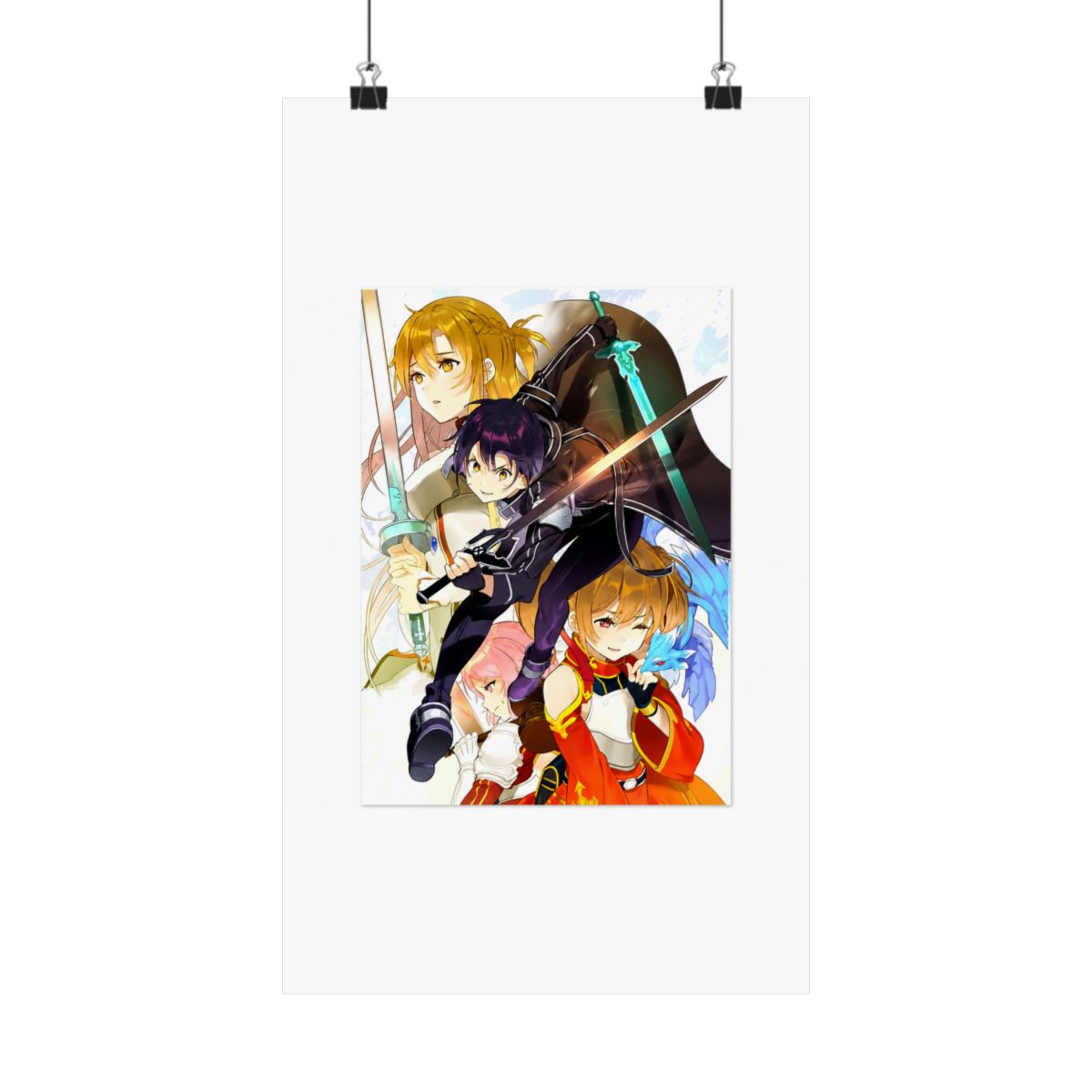 Anime Sao Kirito Asuna | Sword Art Online - Official Posters & Wall Art merchandise