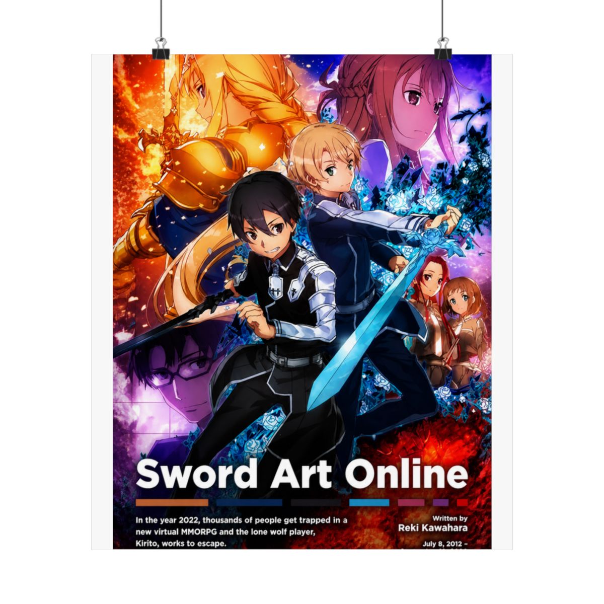 Minimalist Sword Art Online Poster - alternate angle 5, merchandise