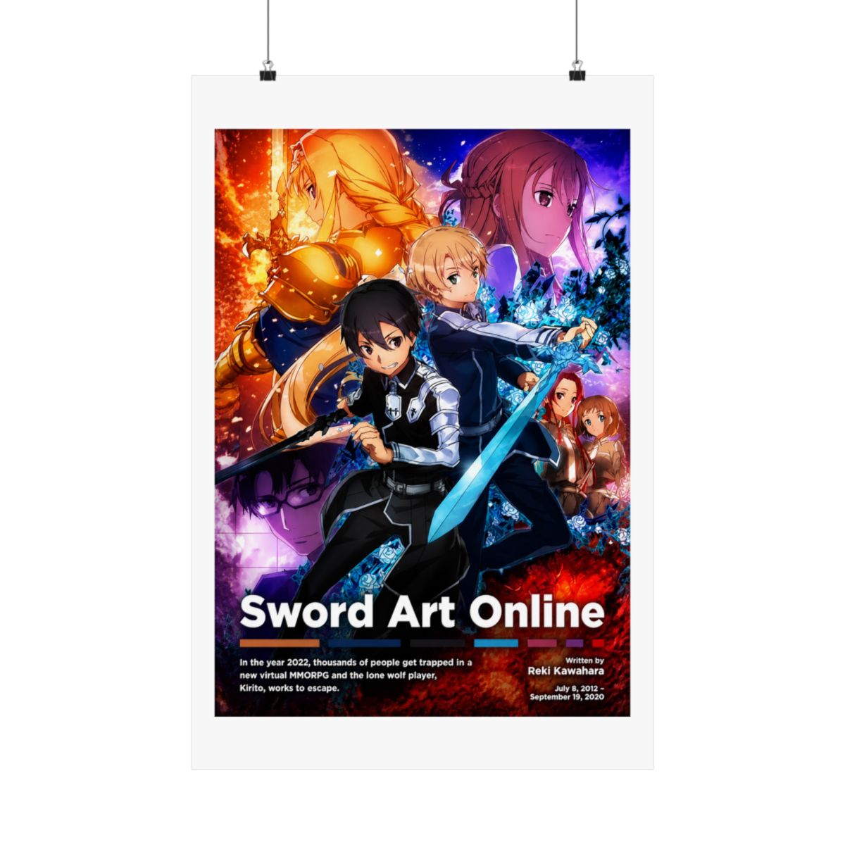 Minimalist Sword Art Online Poster
