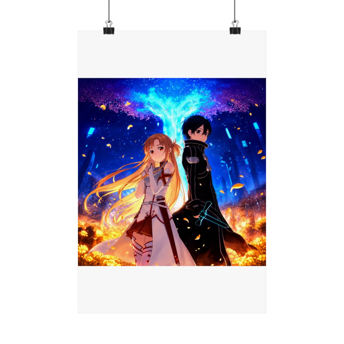 Asuna And Kirito | Sword Art Online - alternate angle 4, merchandise