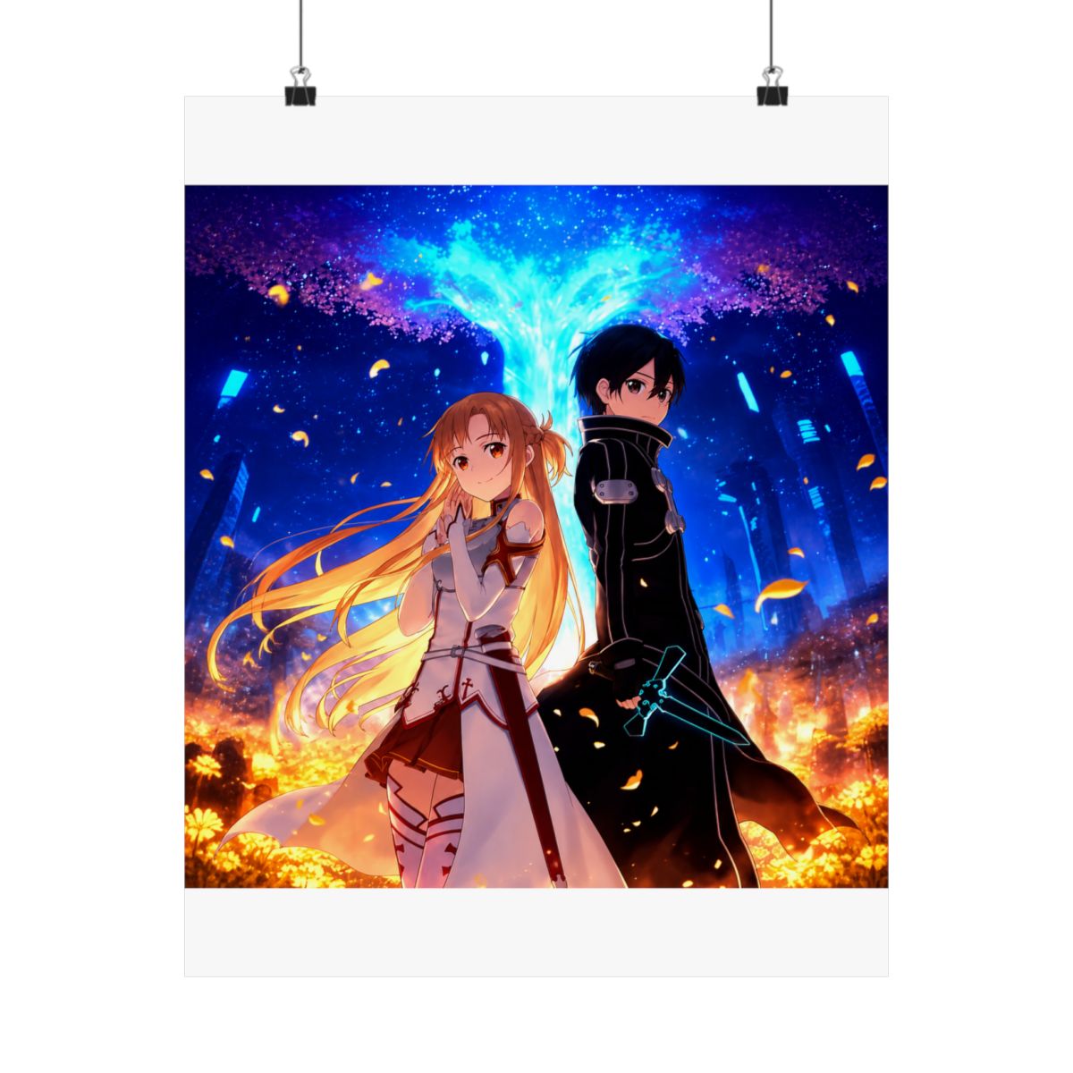 Asuna And Kirito | Sword Art Online - alternate angle 3, merchandise