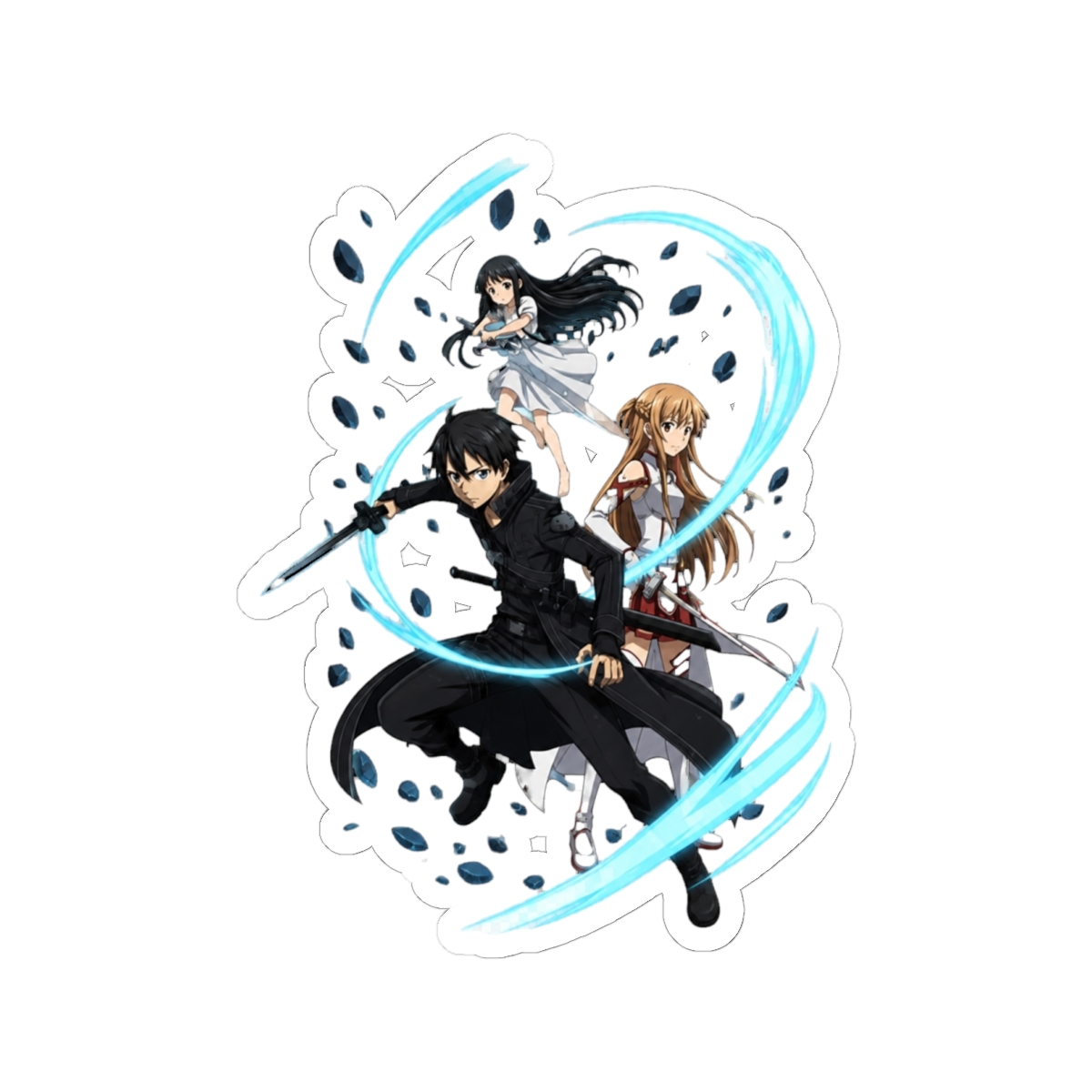 Kirito Sword Art Online Yui Front Aura - alternate angle 2, merchandise