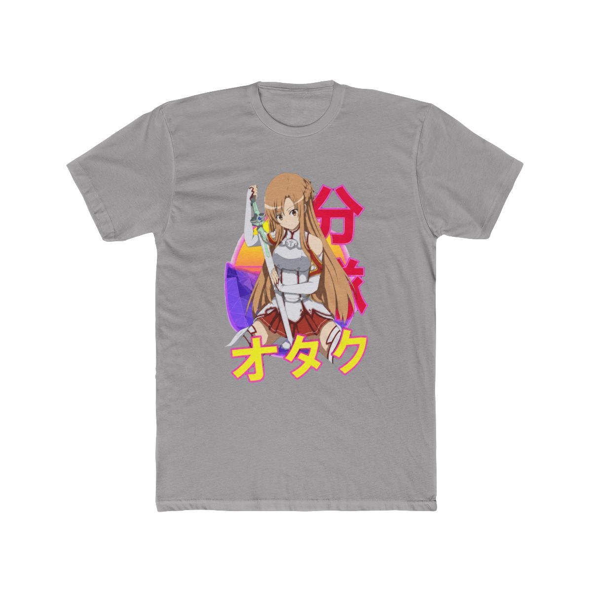 Asuna Yuuki Retro Sunset Design | Sword Art Online - Official T-Shirts merchandise