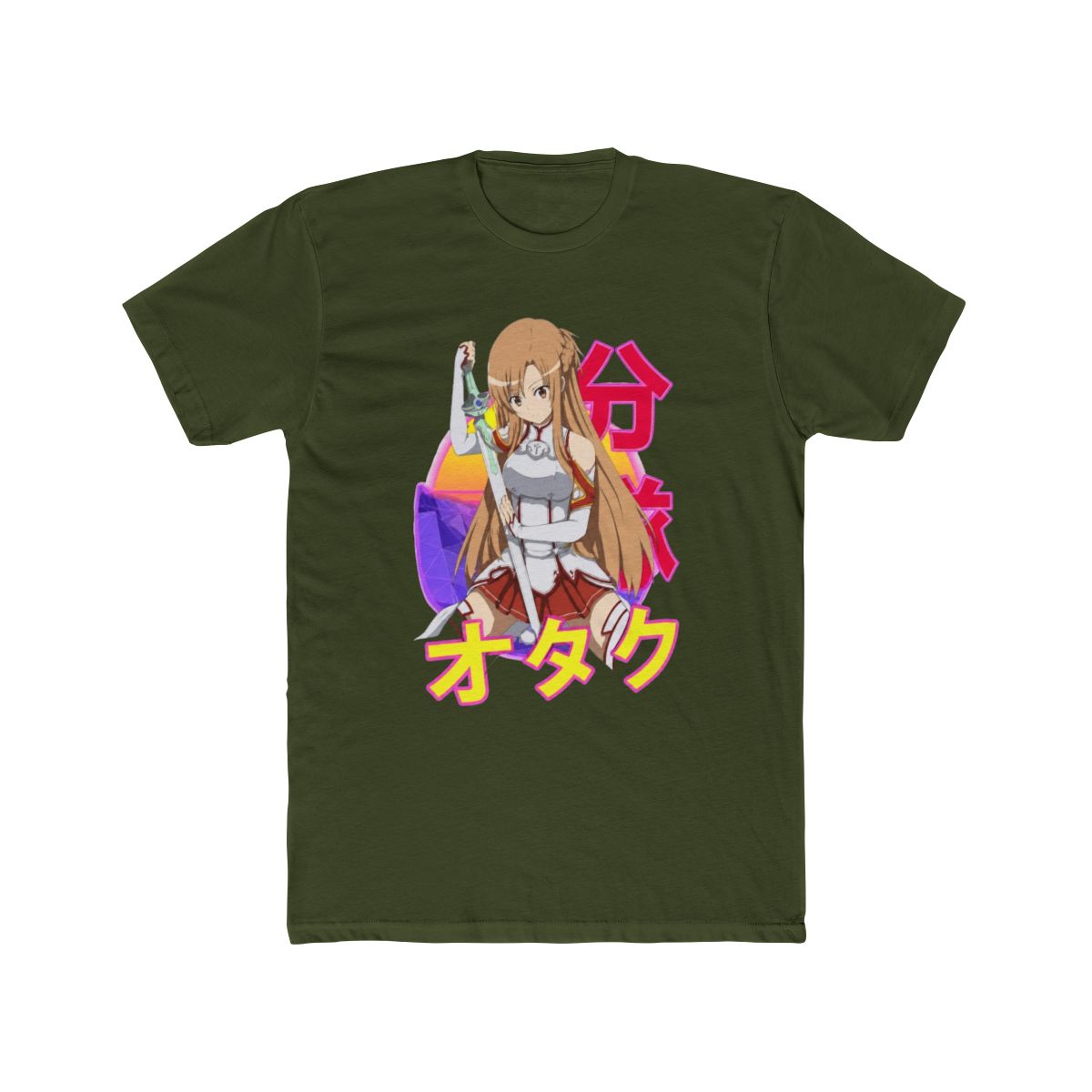 Asuna Yuuki Retro Sunset Design | Sword Art Online - alternate angle 5, merchandise
