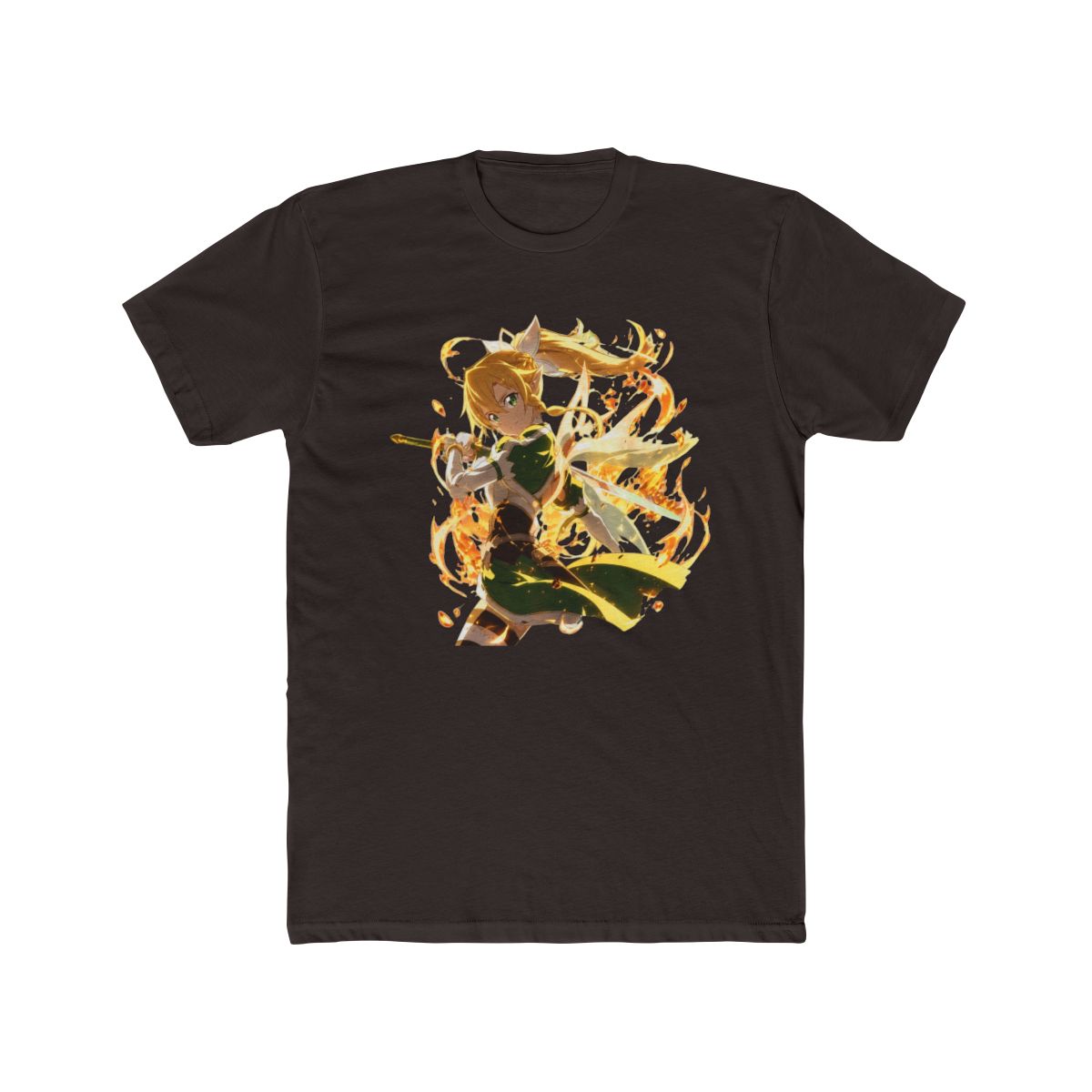 Leafa Sword Art Online Anime Girl Waifu Fire Fantasy Action Scene - alternate angle 2, merchandise