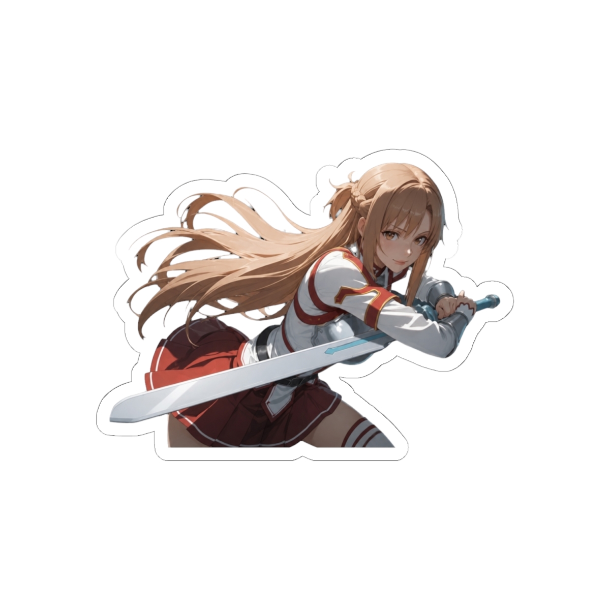 Asuna - Sword Art Online Anime Warrior Art - alternate angle 1, merchandise