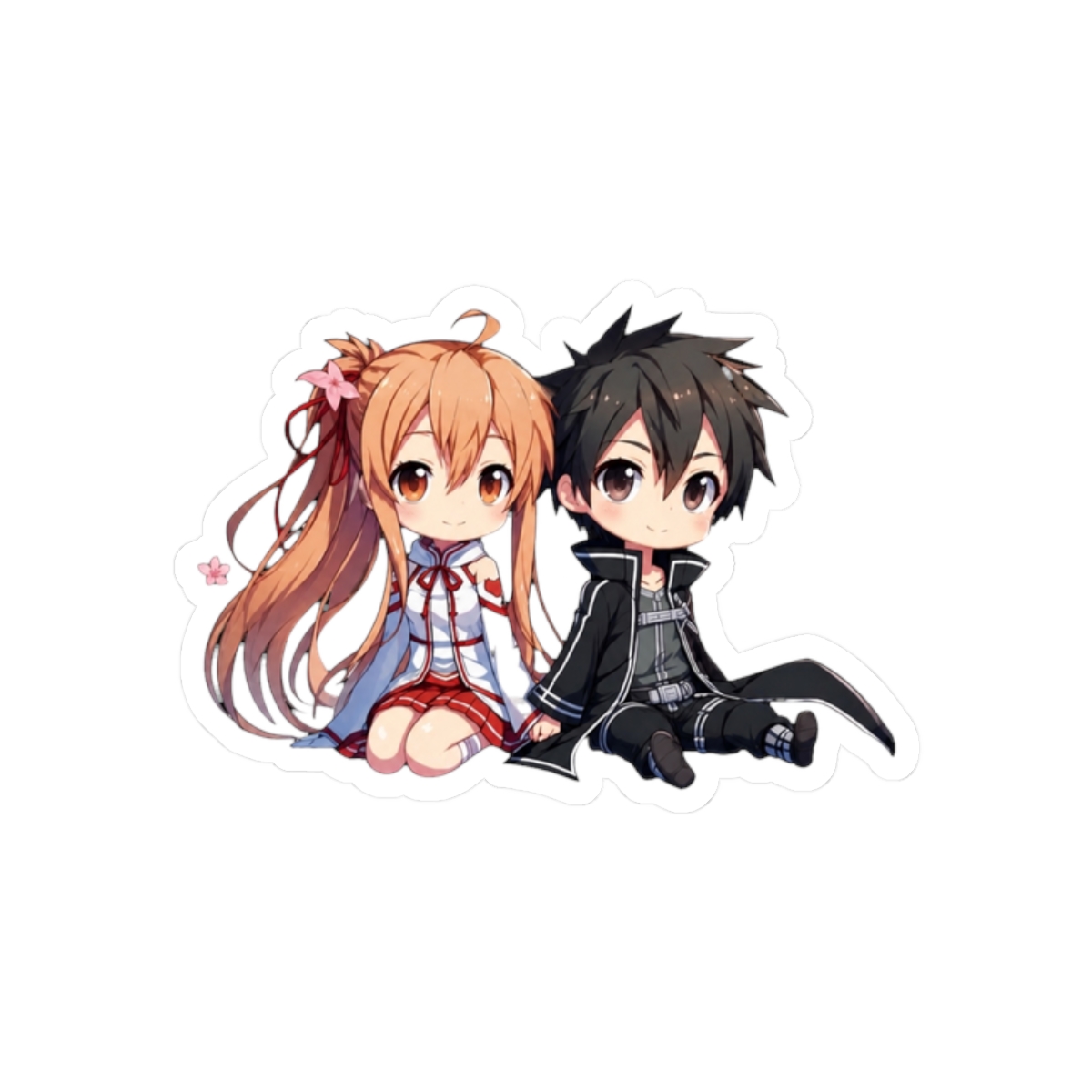 Chibi Kirito and Asuna | Sword Art Online - alternate angle 3, merchandise