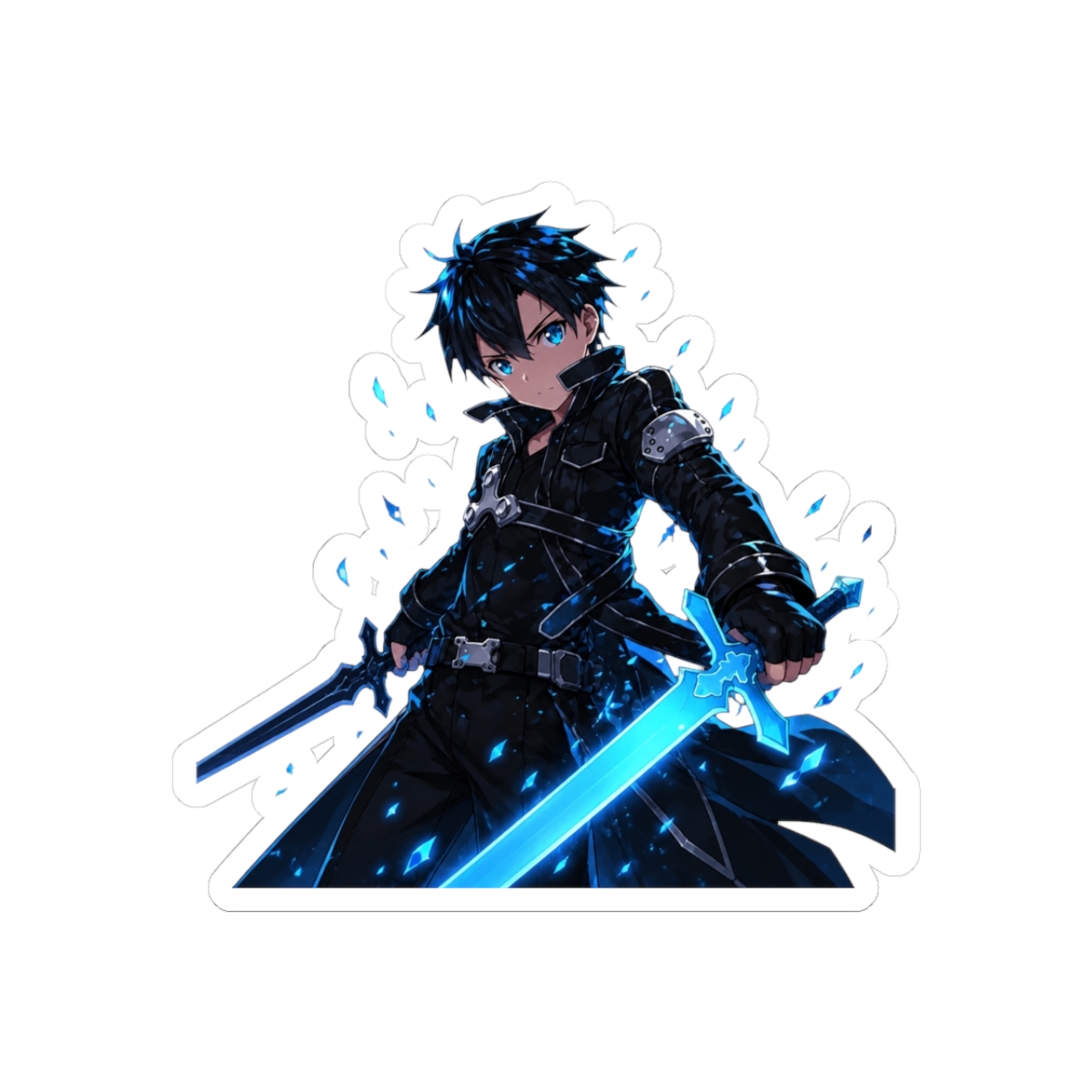 Kirito Sword Art Online Anime Dual Wield Virtual Hero