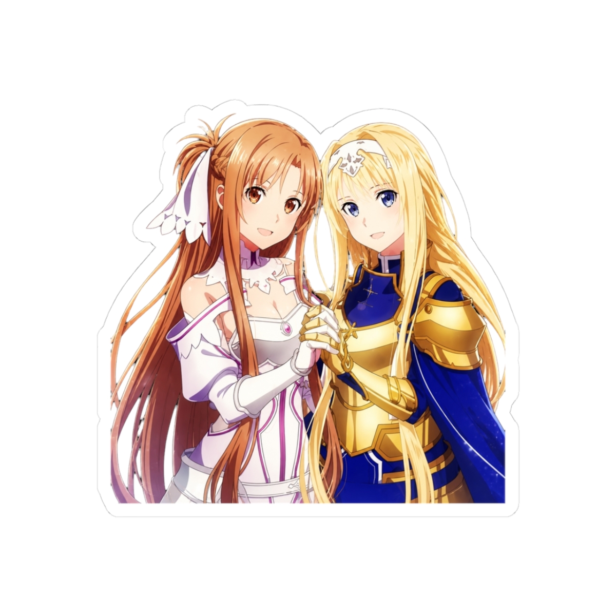 Alice Zuberg Shining Armor Golden Bond Sword Art Online Anime Heroine