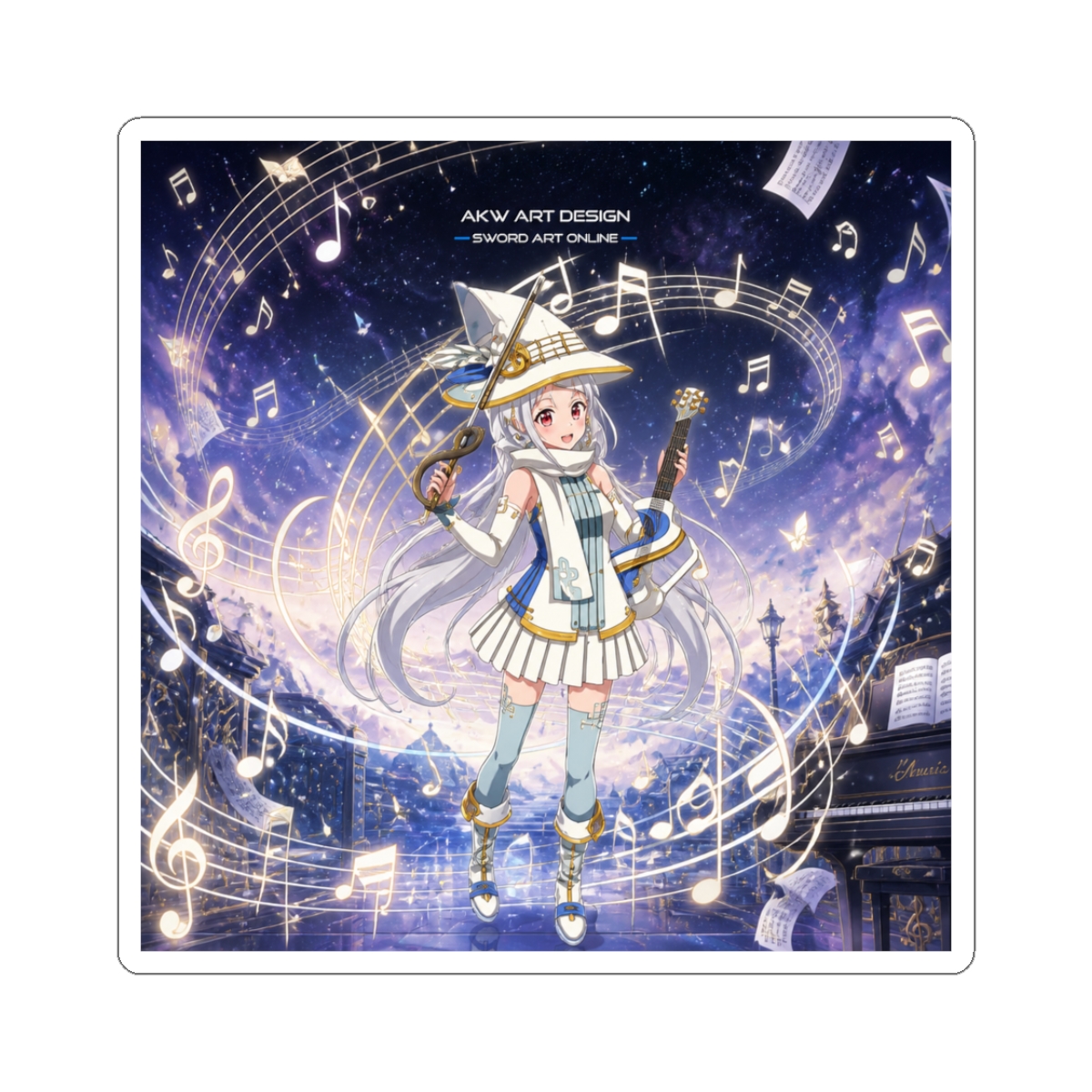 Yuna SAO MD By Akw Art Design | Sword Art Online