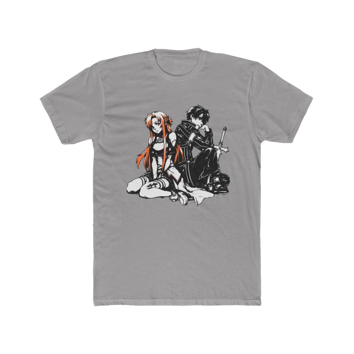 Asuna And Kirito Sword Art Online T Shirt - Official T-Shirts merchandise