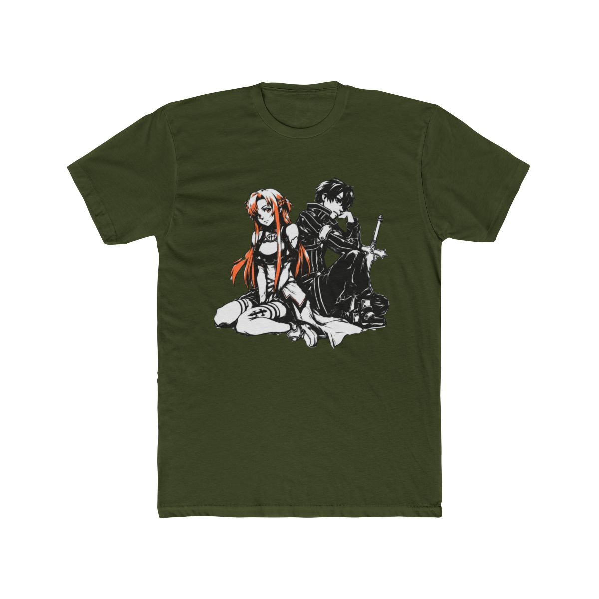 Asuna And Kirito Sword Art Online T Shirt - alternate angle 4, merchandise