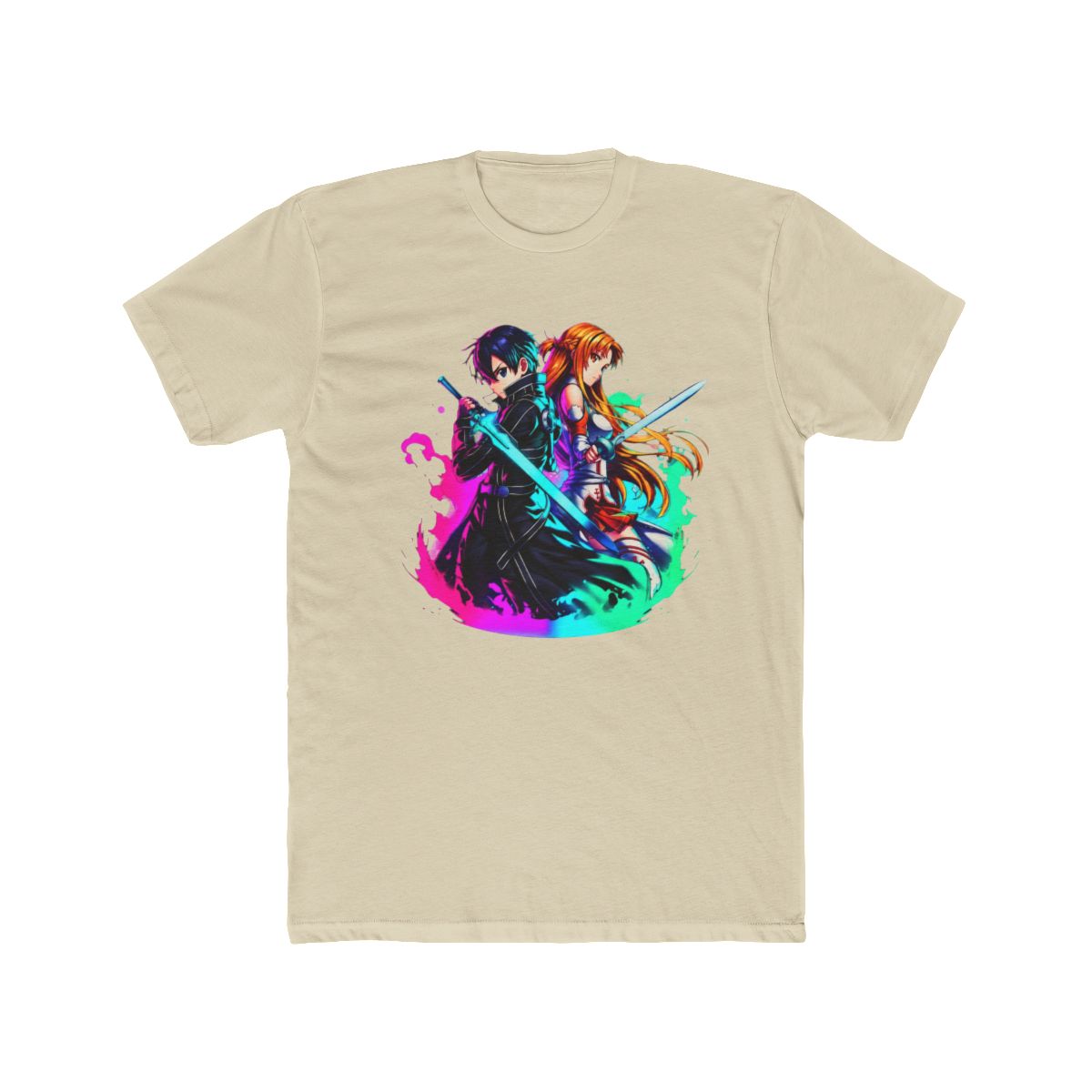 Kirito And Asuna Sword Art Online Duo T Shirt - alternate angle 4, merchandise