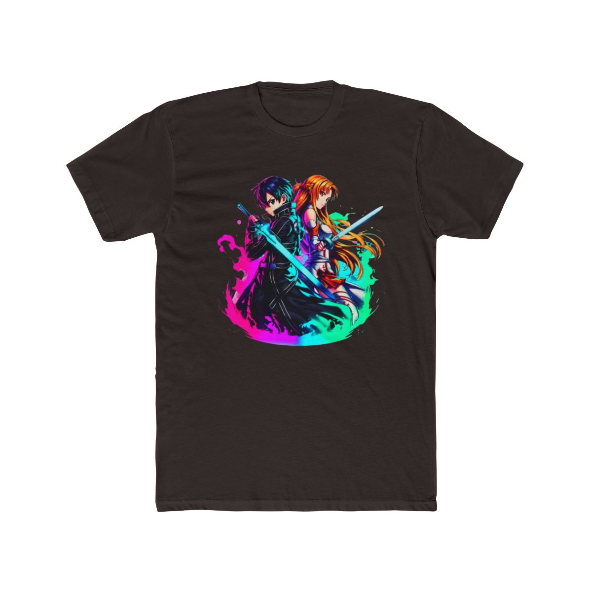 Kirito And Asuna Sword Art Online Duo T Shirt - alternate angle 3, merchandise