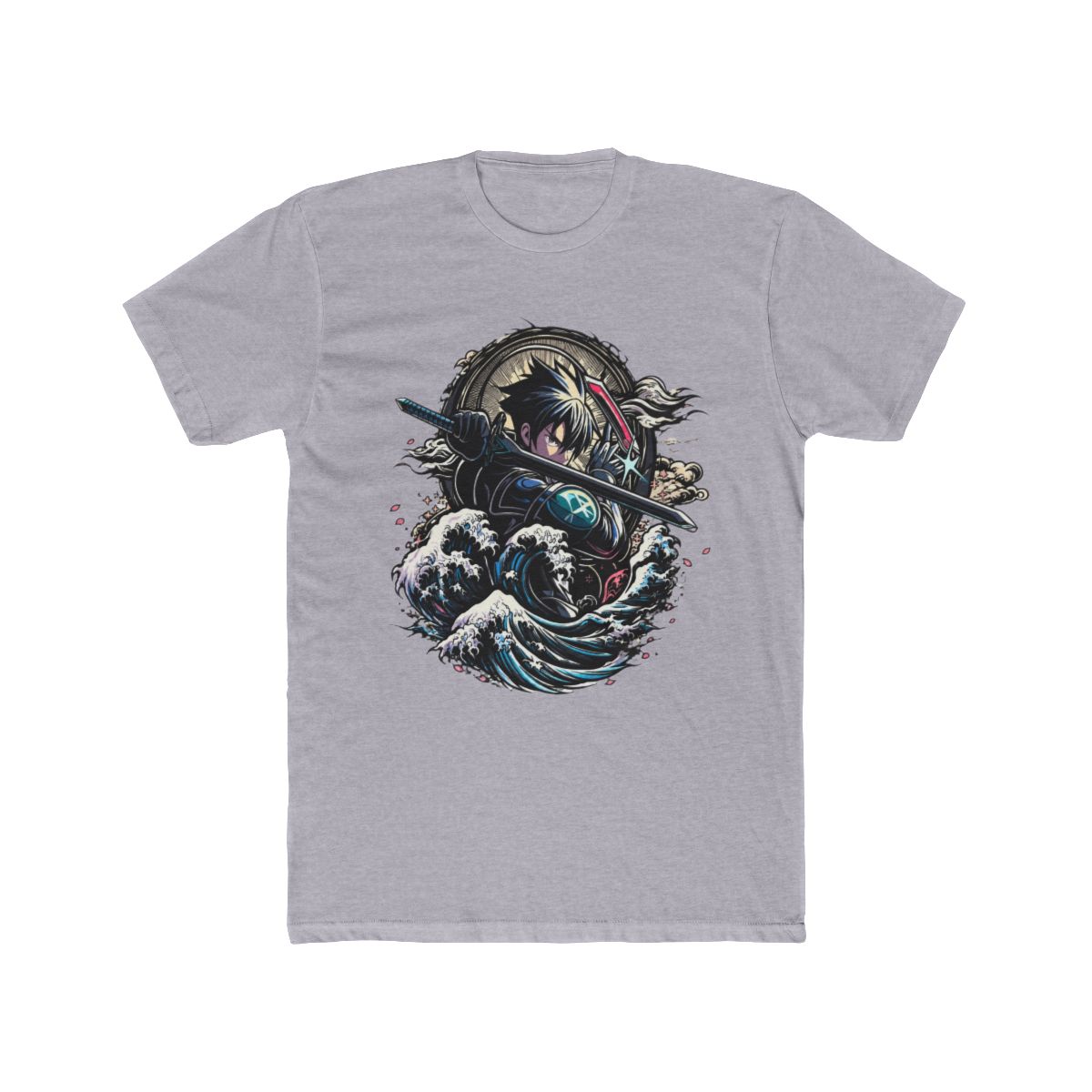 Kirito Samurai Sword Art Online Ukiyo-e T Shirt