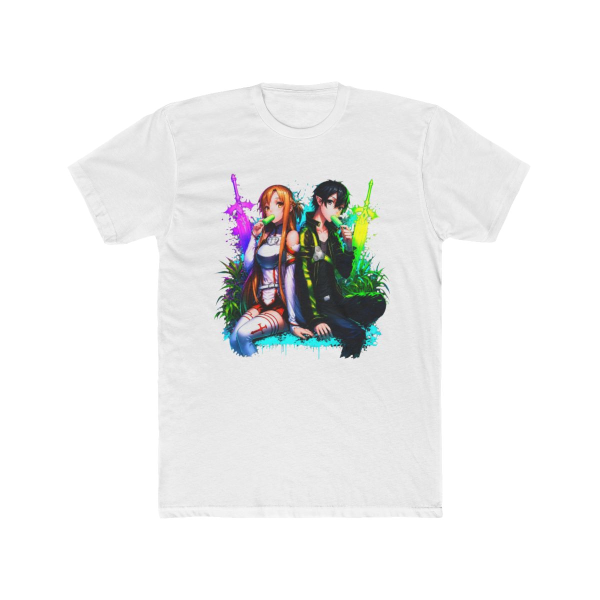Asuna and Kirito Sword Art Online T Shirt - Official T-Shirts merchandise