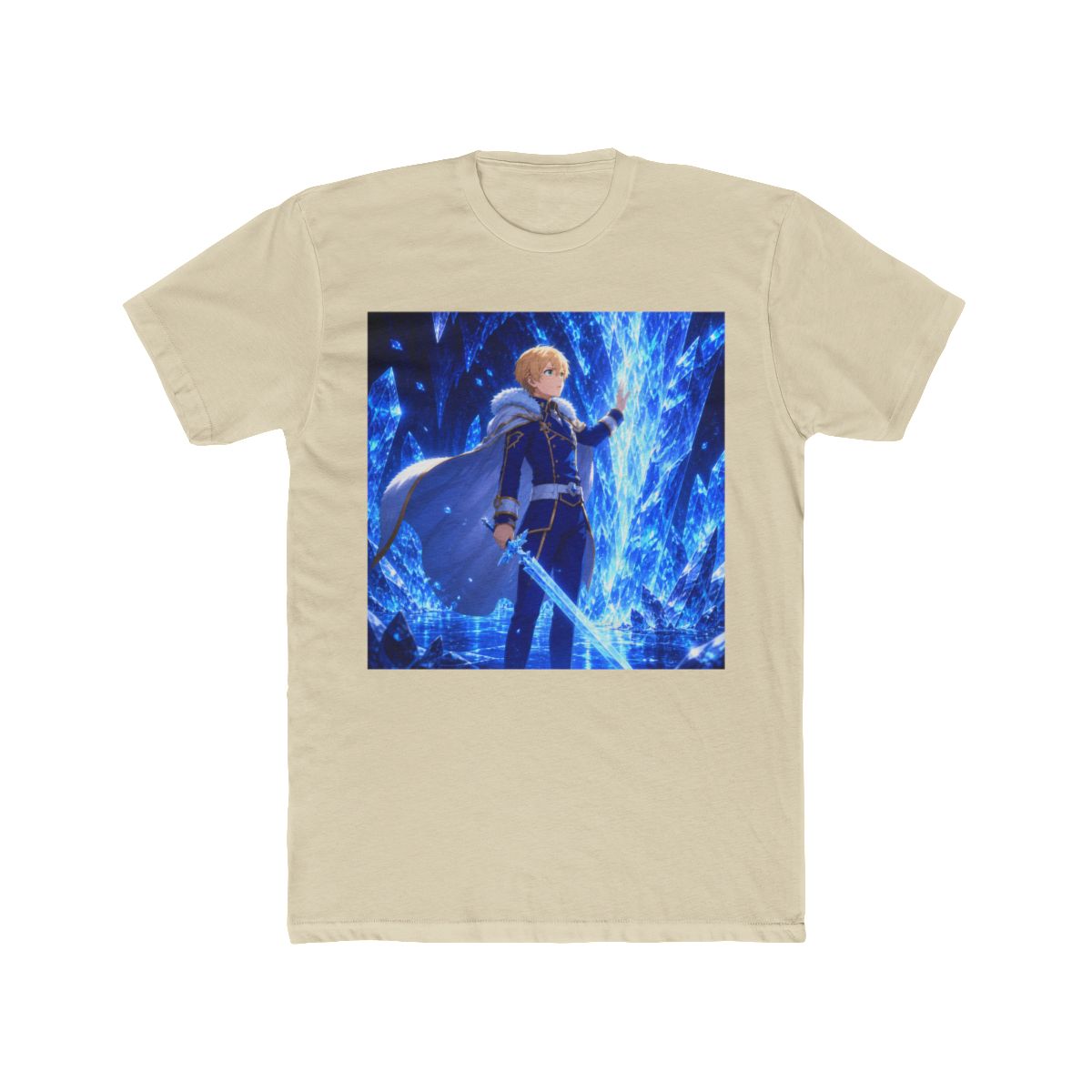 Eugeo Sword Art Online Crystal Cavern Frozen Wonder T Shirt - alternate angle 4, merchandise