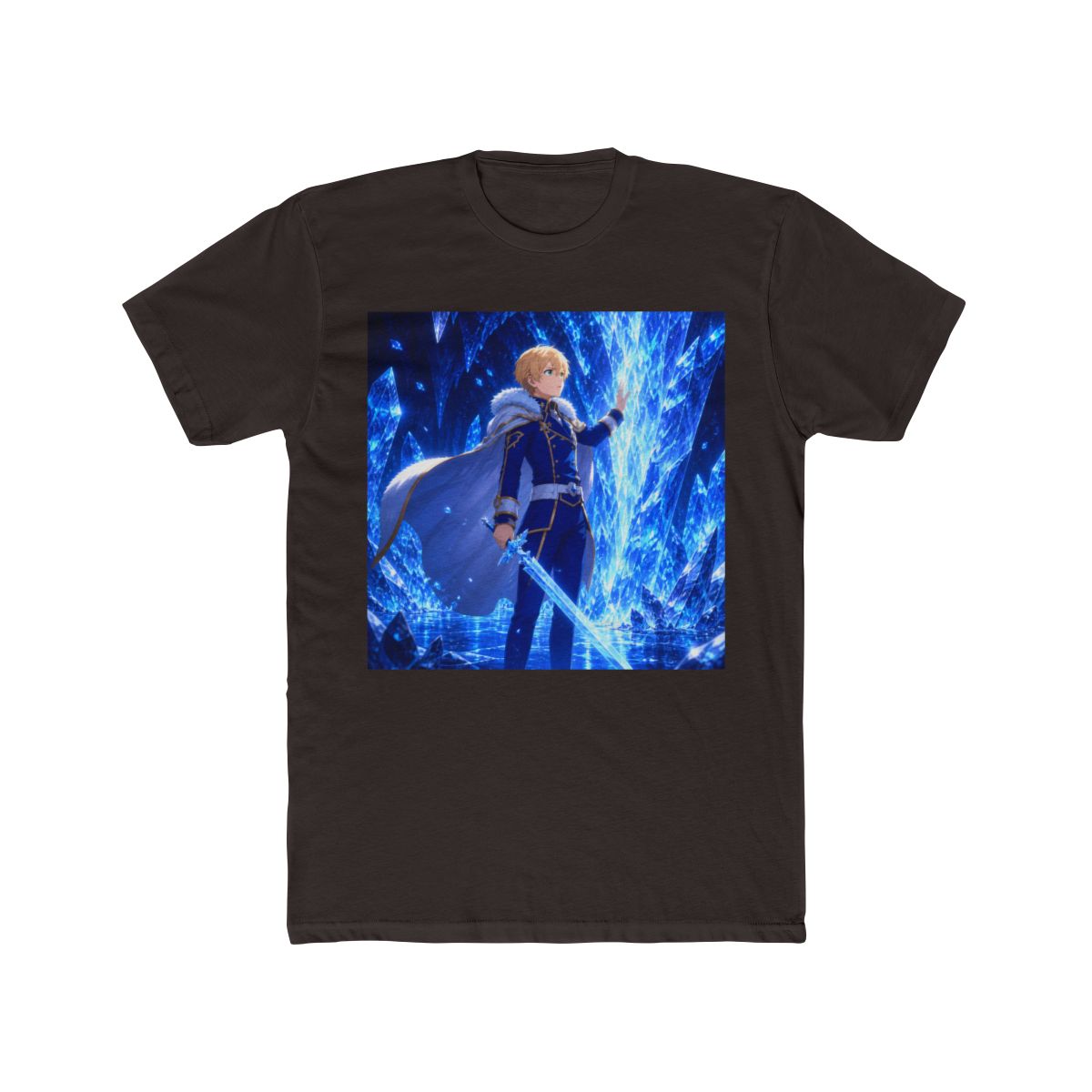 Eugeo Sword Art Online Crystal Cavern Frozen Wonder T Shirt - alternate angle 3, merchandise