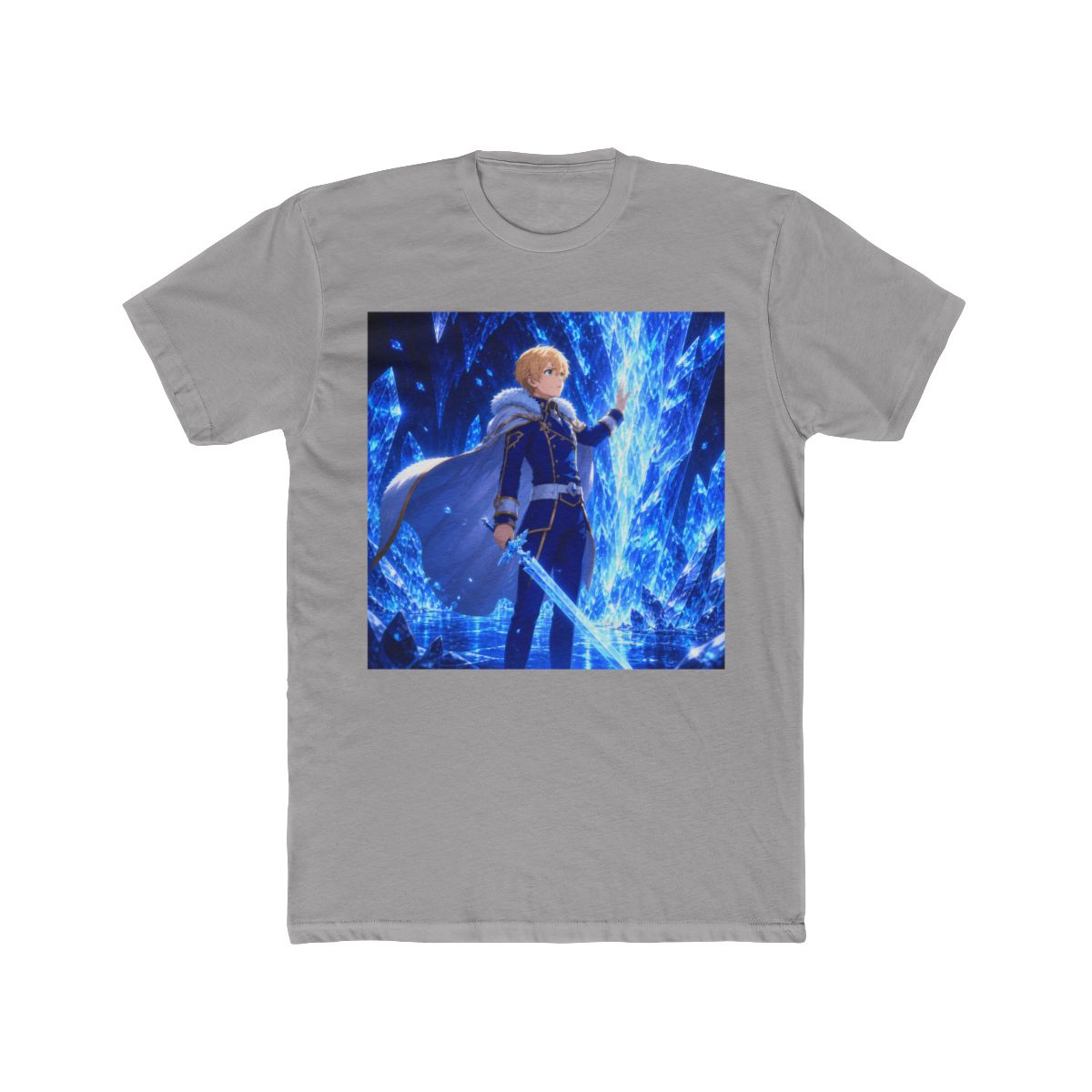 Eugeo Sword Art Online Crystal Cavern Frozen Wonder T Shirt - alternate angle 2, merchandise