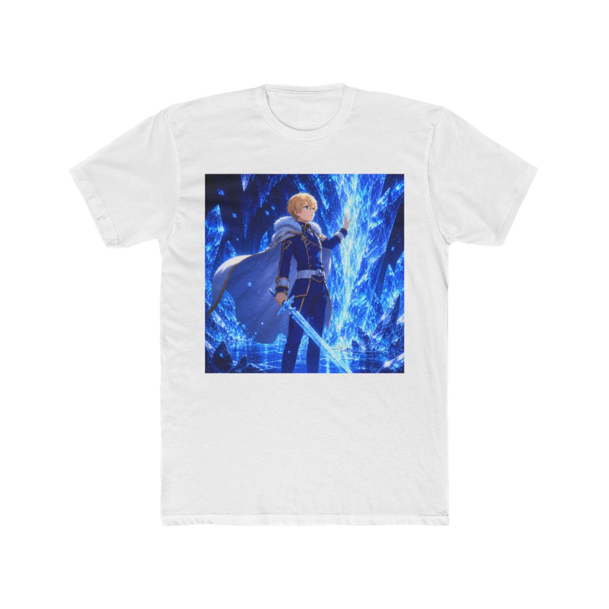 Eugeo Sword Art Online Crystal Cavern Frozen Wonder T Shirt - Official T-Shirts merchandise