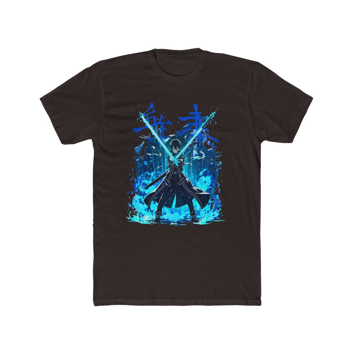 Kirito Heroic Stance Sword Art Online T Shirt - alternate angle 3, merchandise