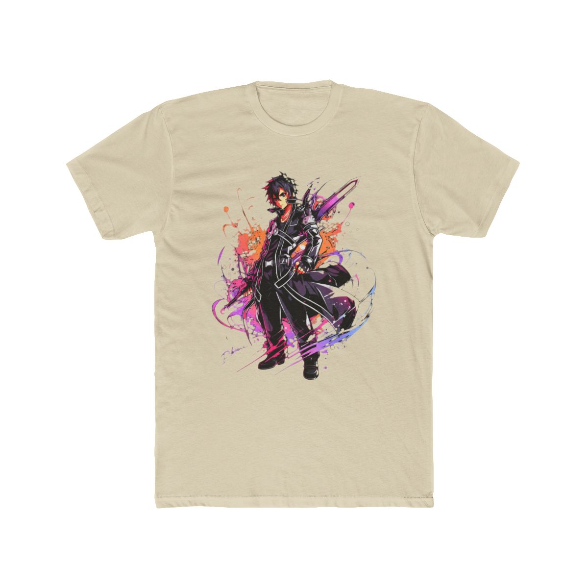 Kirito Full Body Sword Art Online T Shirt - alternate angle 4, merchandise