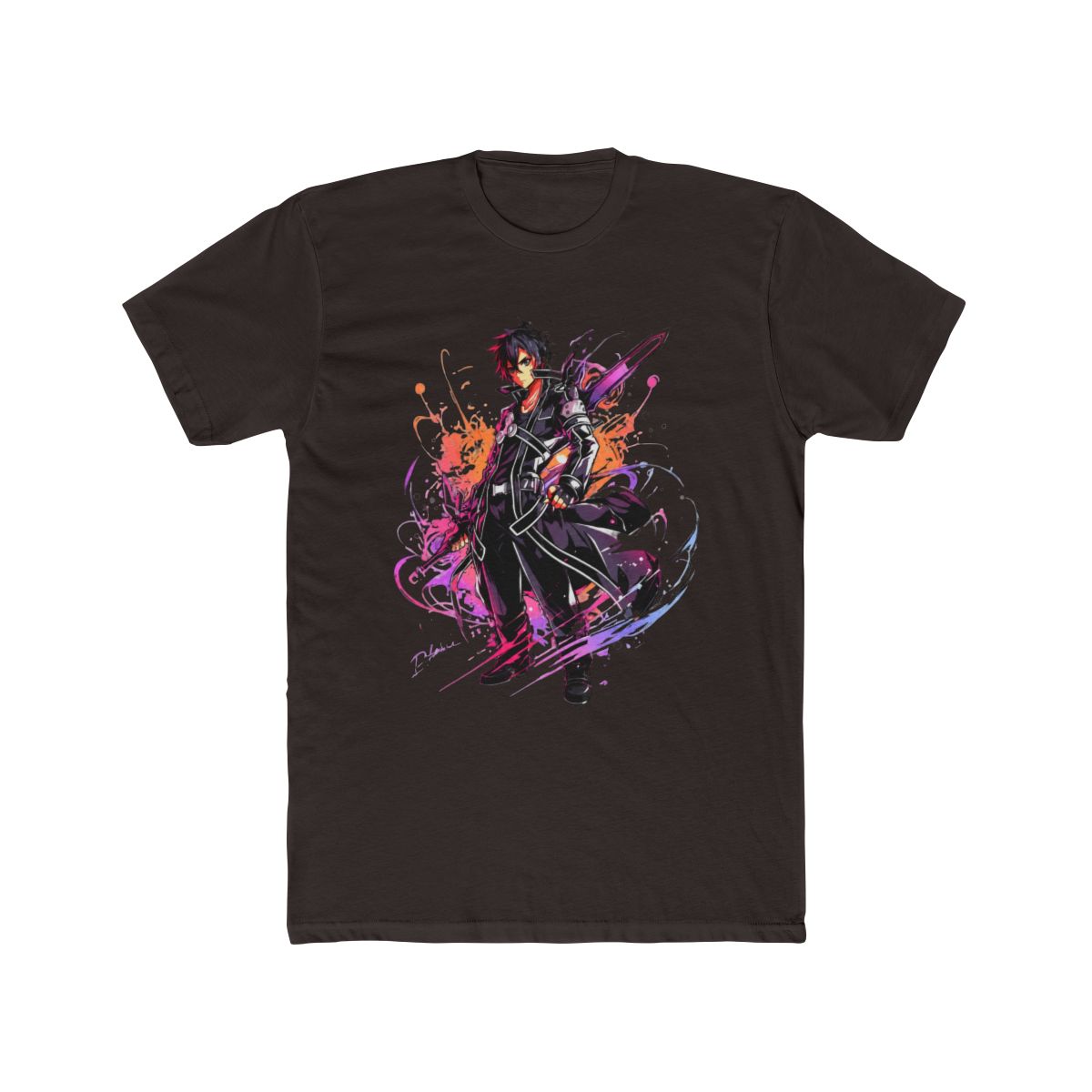 Kirito Full Body Sword Art Online T Shirt - alternate angle 3, merchandise