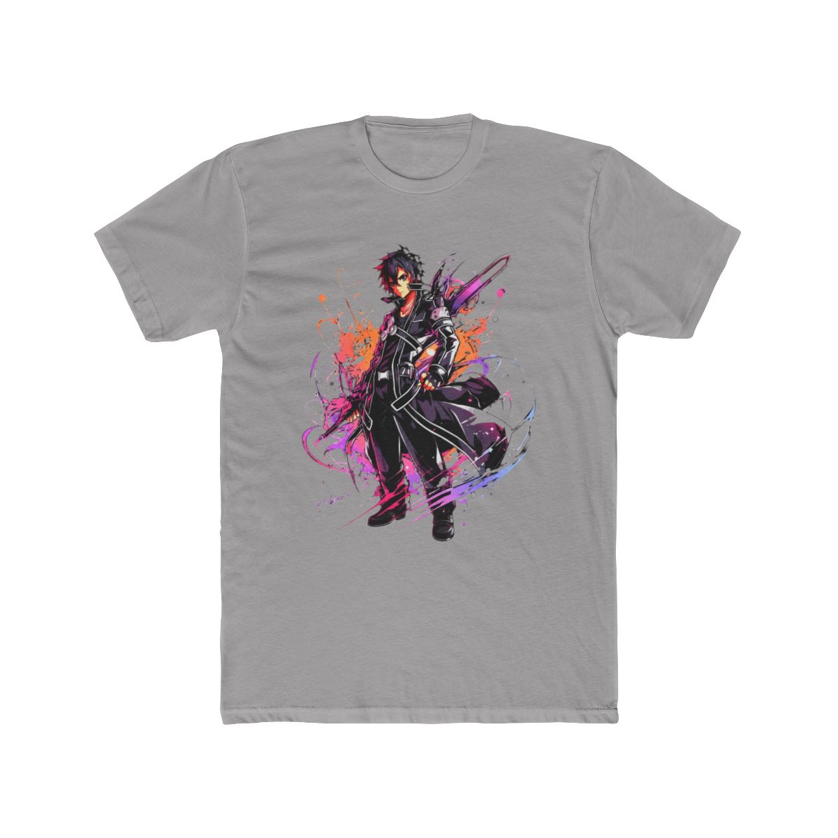 Kirito Full Body Sword Art Online T Shirt - alternate angle 2, merchandise