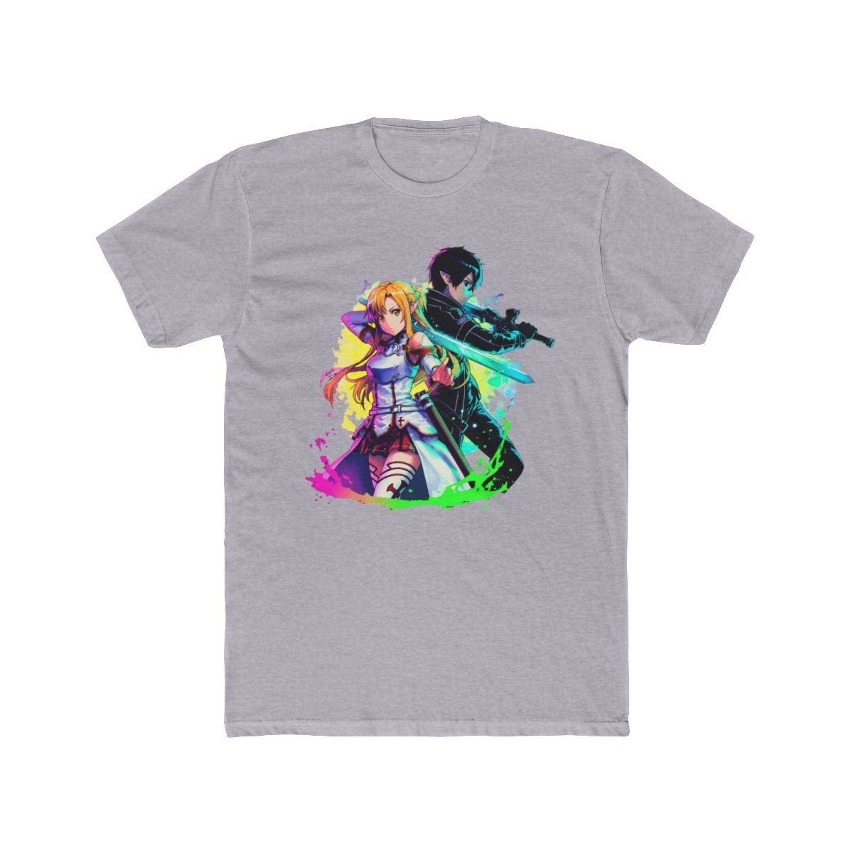 Kirito And Asuna Playful Art T Shirt | Sword Art Online
