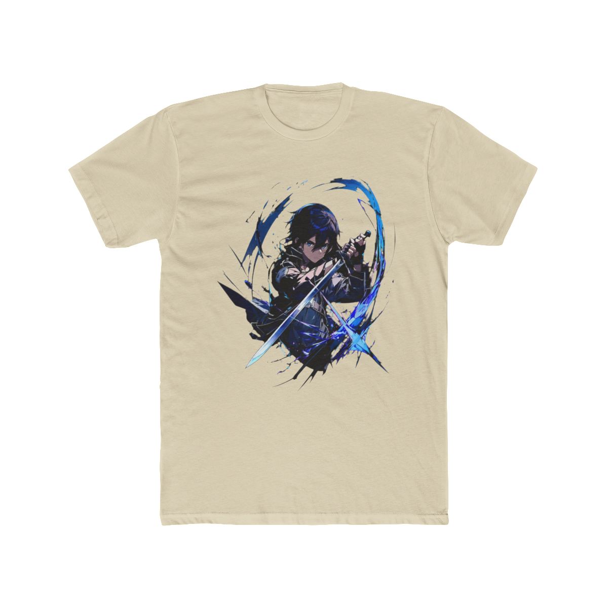 Kirito Dual Blades Sword Art Online T Shirt - alternate angle 4, merchandise
