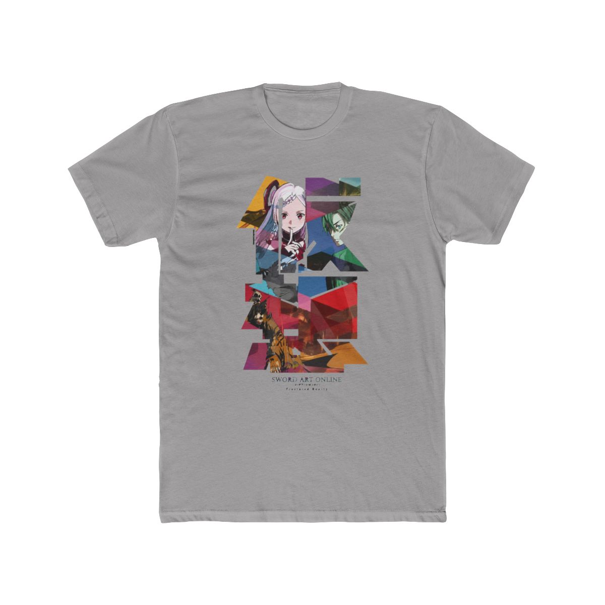 Sword Art Online The Movie -Ordinal Scale- Triangle Grid White T Shirt | Aniplex Online - Official T-Shirts merchandise