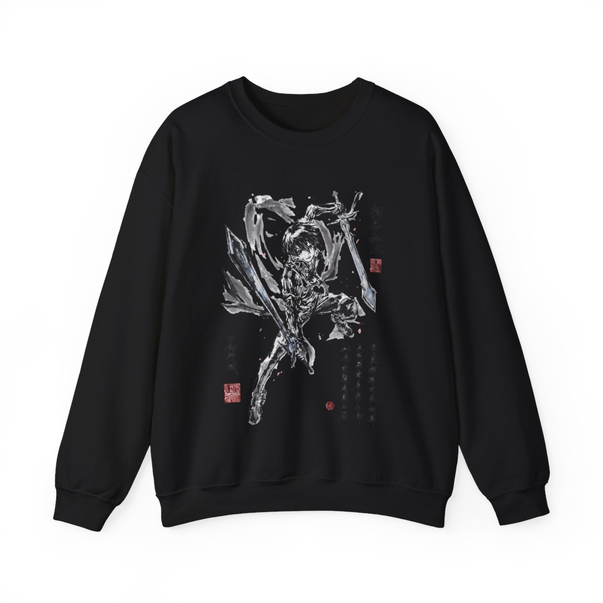 Kirito Hoodies, Sword Art Online Hoodies, SAO Hoodies, Anime Hoodies, Vintage Sweater - Apricot/S