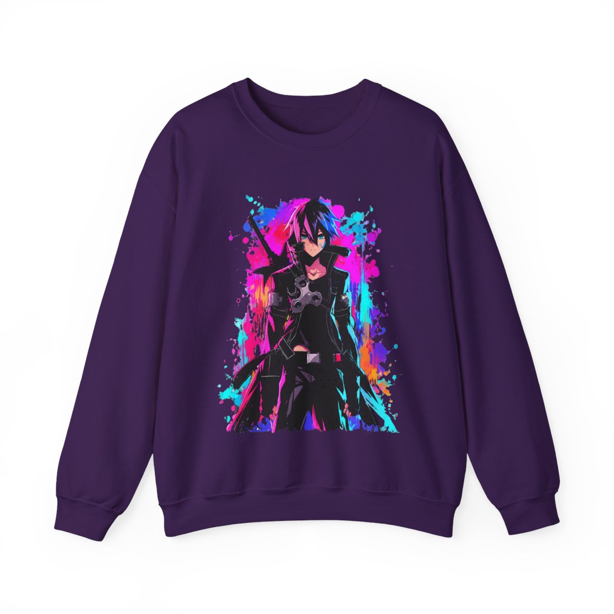 kirito - sword art online Crewneck - alternate angle 3, merchandise