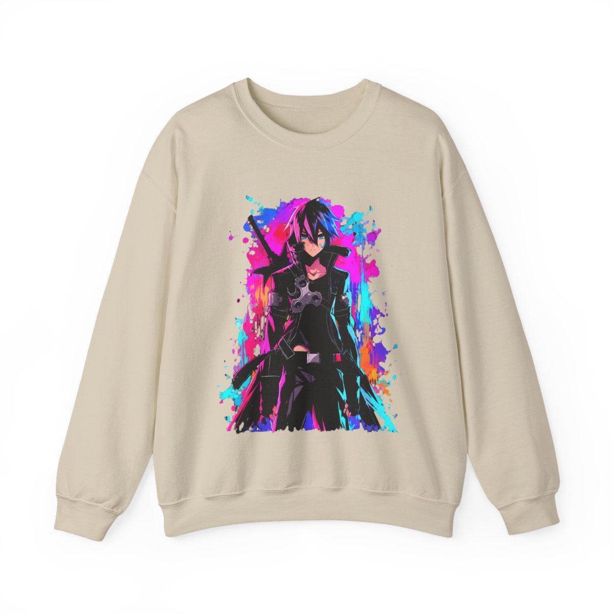 kirito - sword art online Crewneck - alternate angle 5, merchandise