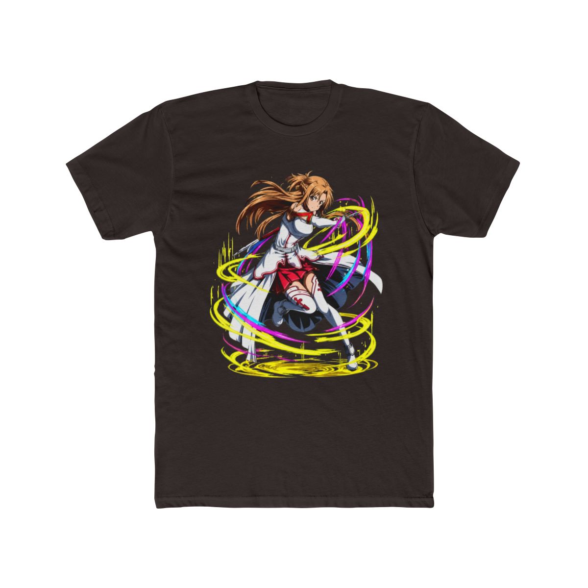 asuna - sword art online Baseball T Shirt - alternate angle 2, merchandise