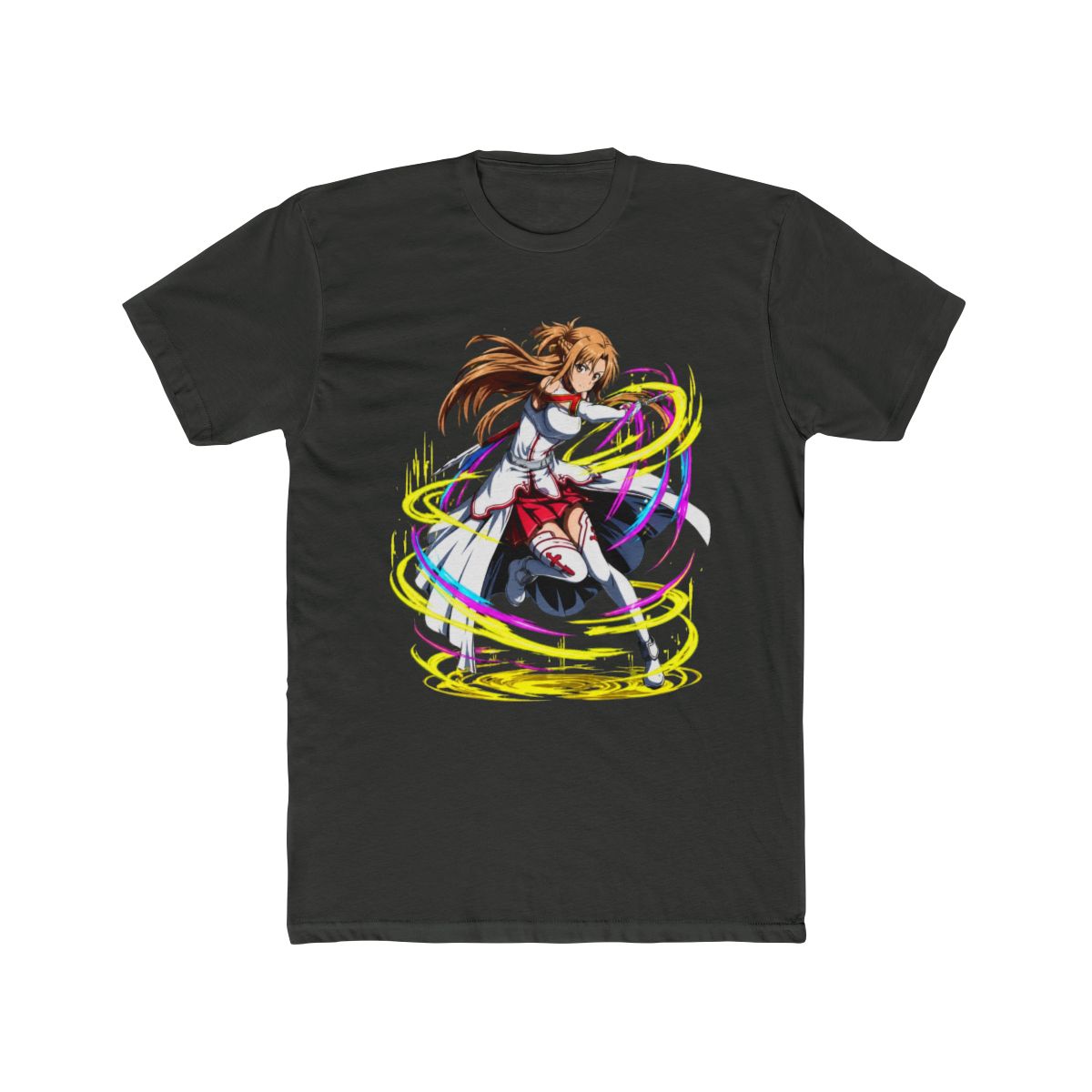 asuna - sword art online Baseball T Shirt - alternate angle 5, merchandise
