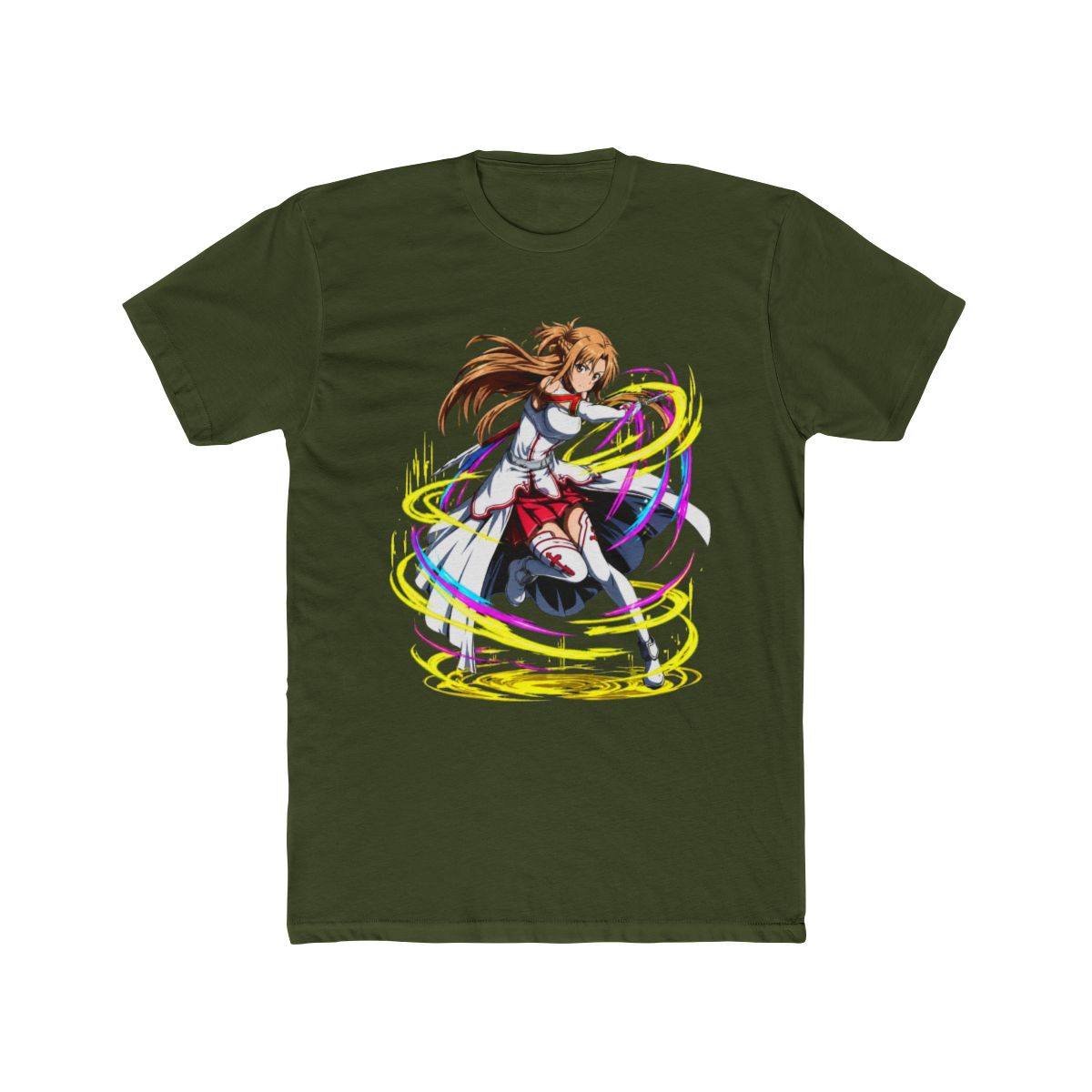 asuna - sword art online Baseball T Shirt - alternate angle 4, merchandise